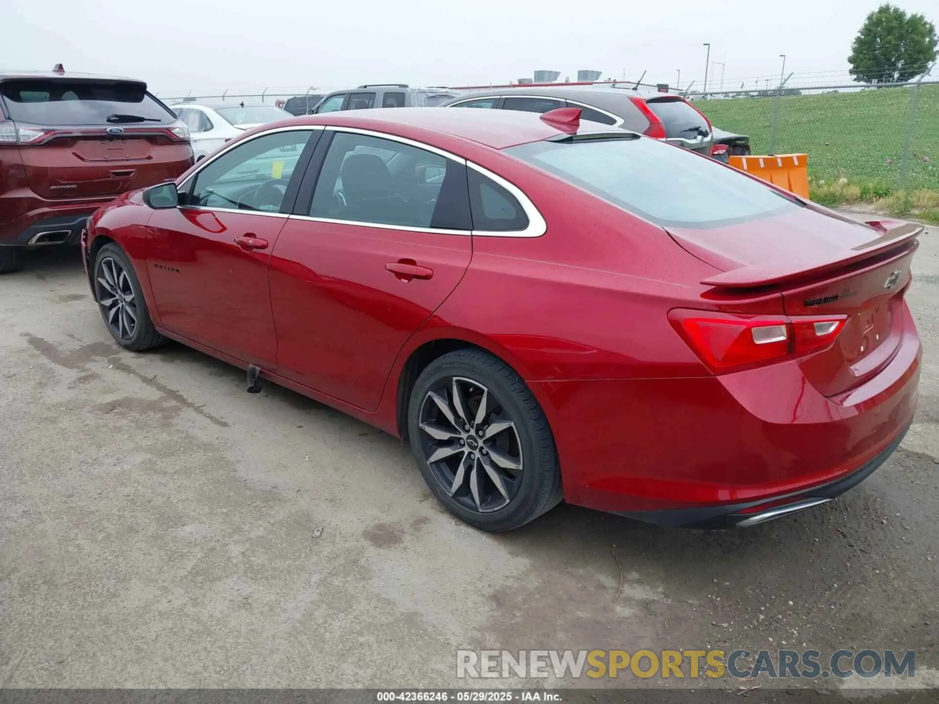 3 Photograph of a damaged car 1G1ZG5STXMF009260 CHEVROLET MALIBU 2021