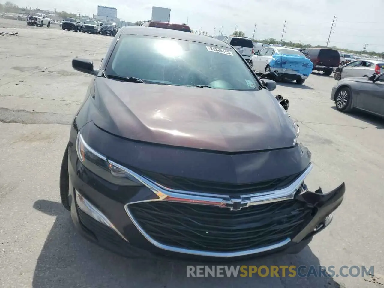 5 Photograph of a damaged car 1G1ZG5STXMF013017 CHEVROLET MALIBU 2021
