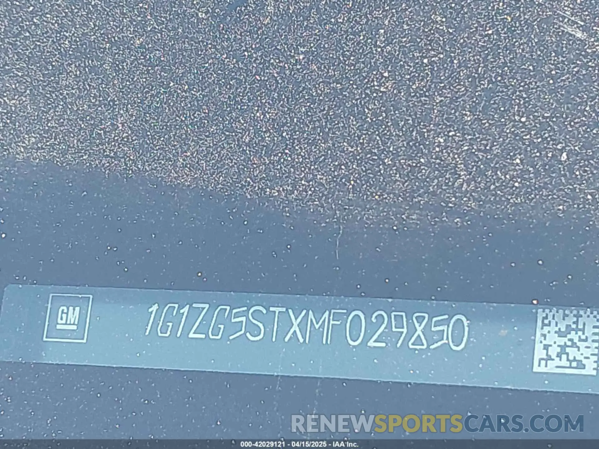 17 Photograph of a damaged car 1G1ZG5STXMF029850 CHEVROLET MALIBU 2021