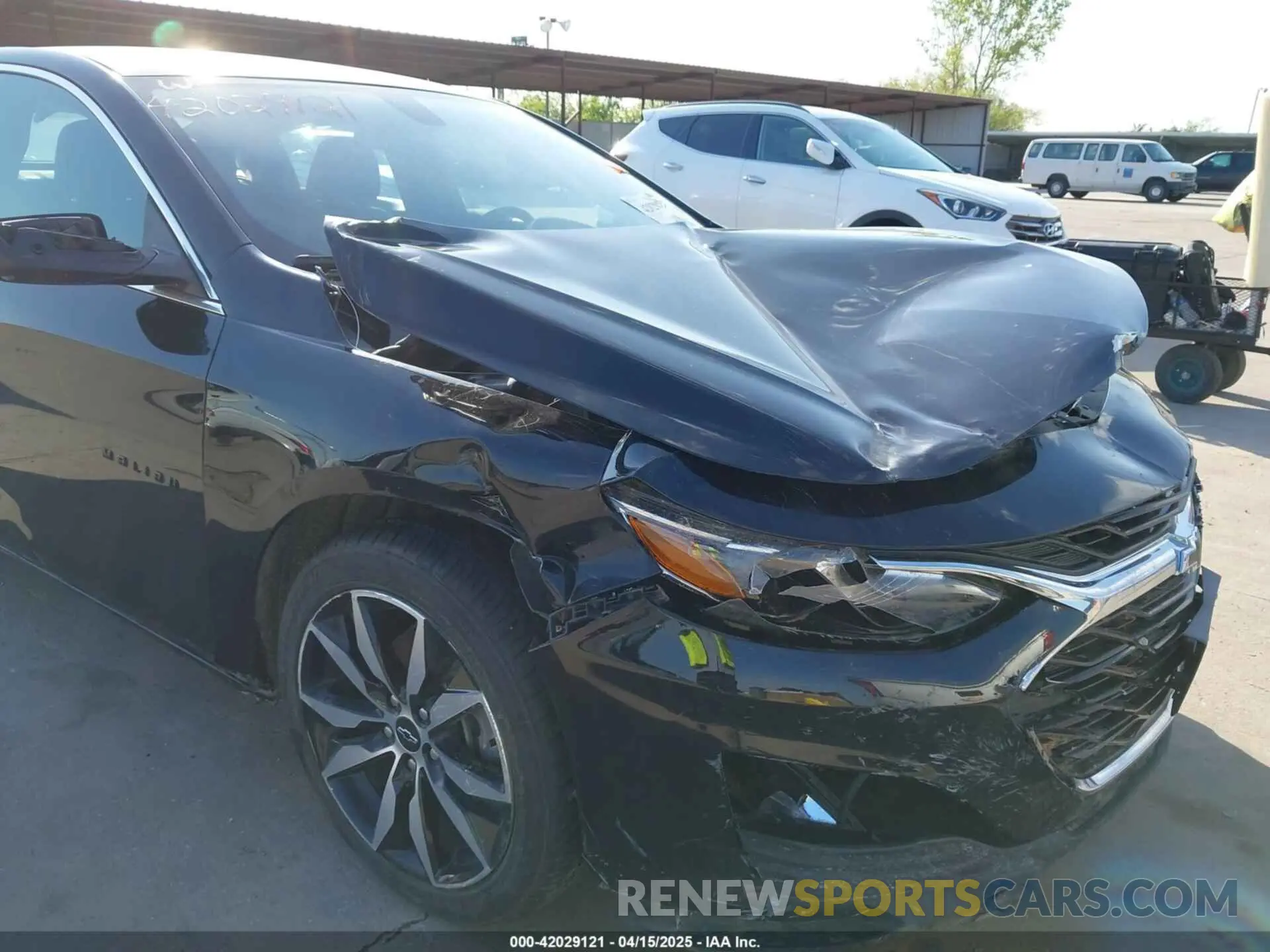 18 Photograph of a damaged car 1G1ZG5STXMF029850 CHEVROLET MALIBU 2021