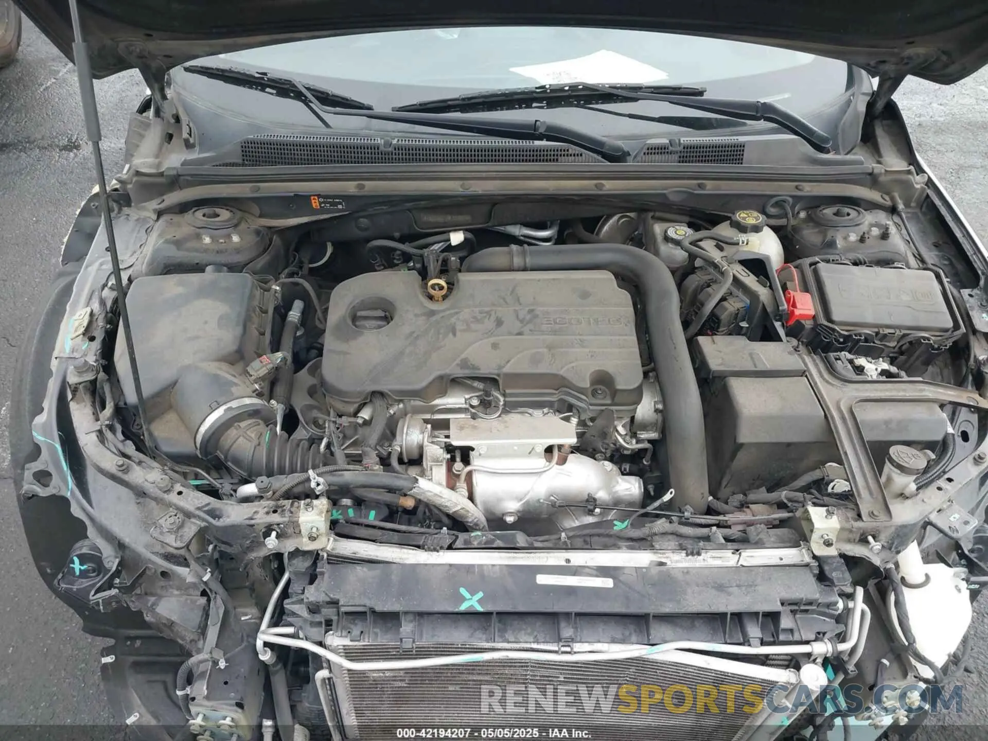 10 Photograph of a damaged car 1G1ZG5STXMF030903 CHEVROLET MALIBU 2021