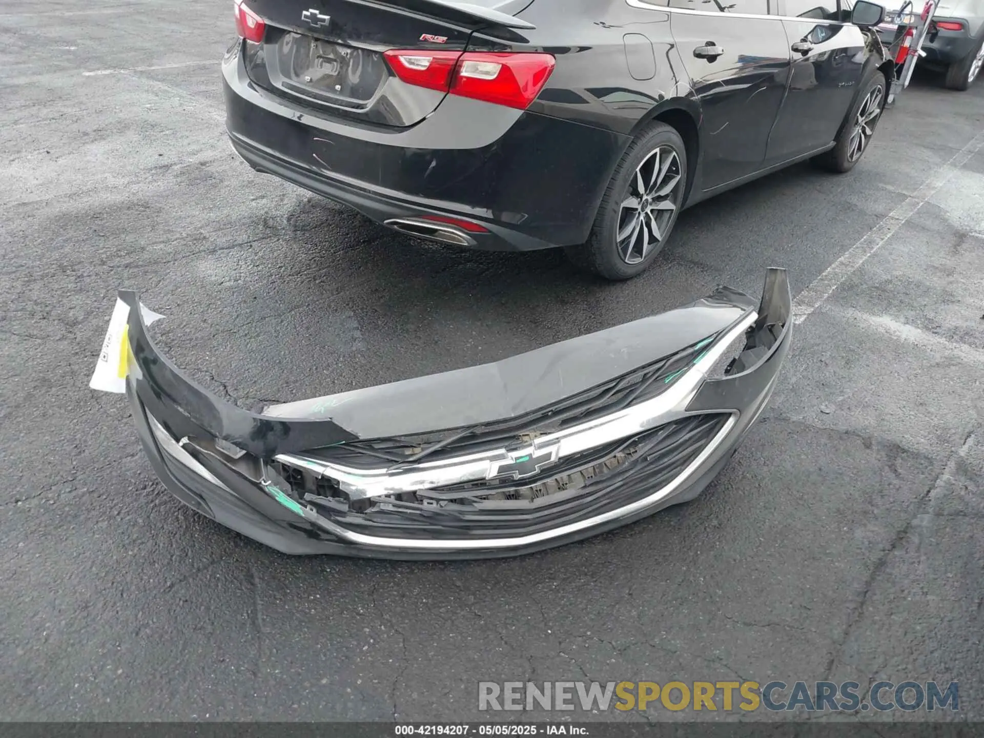 19 Photograph of a damaged car 1G1ZG5STXMF030903 CHEVROLET MALIBU 2021