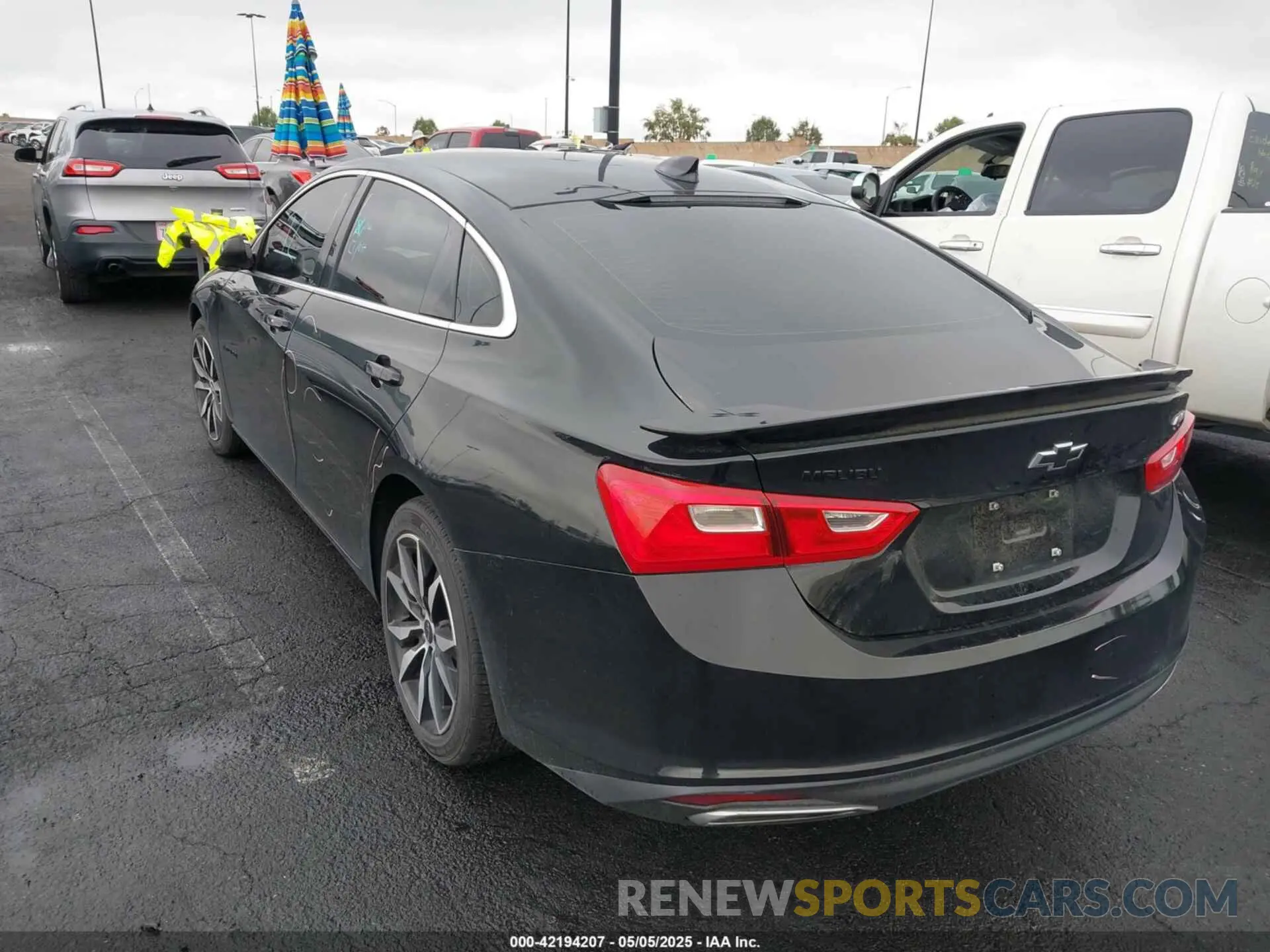 3 Photograph of a damaged car 1G1ZG5STXMF030903 CHEVROLET MALIBU 2021