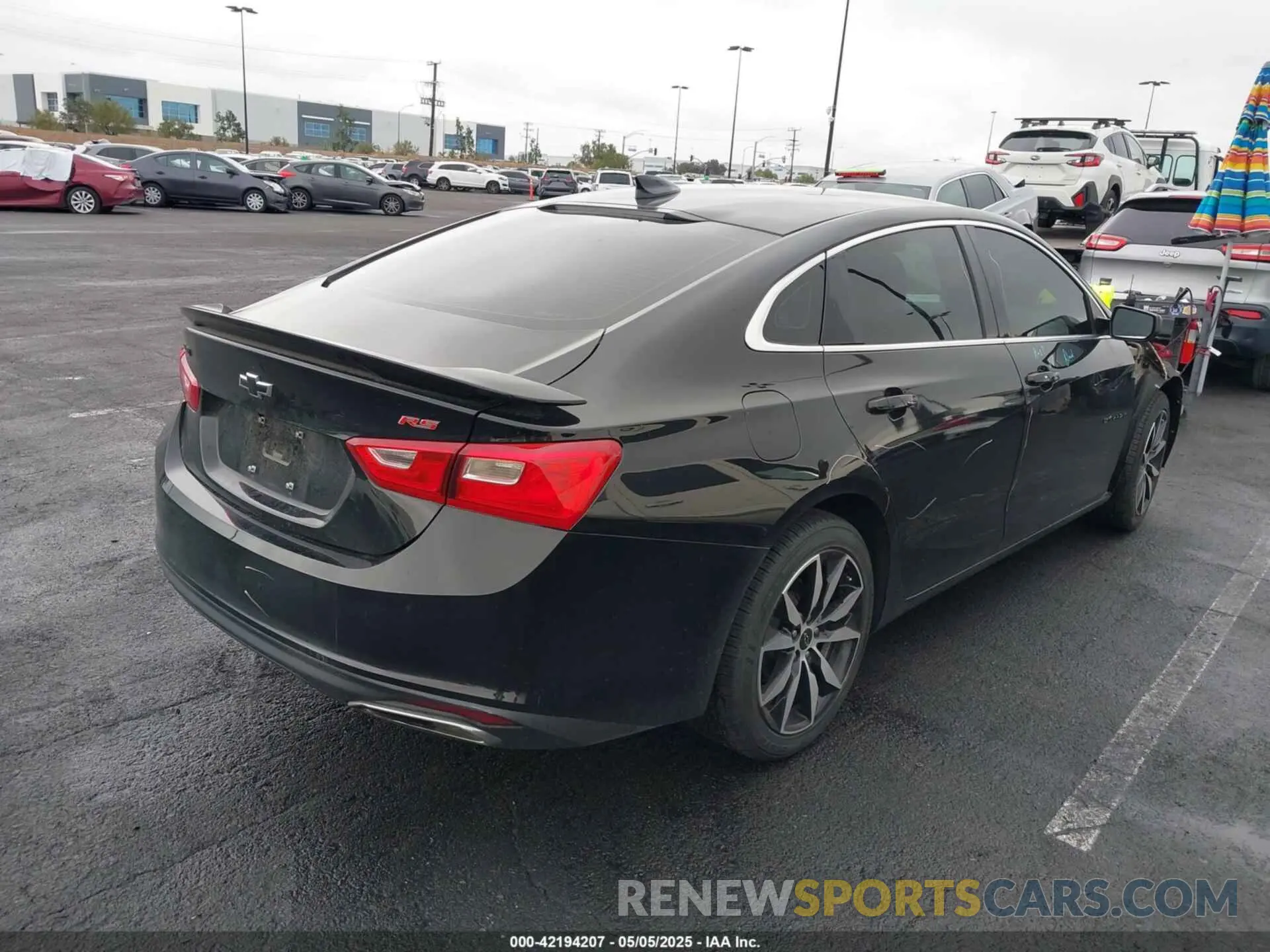 4 Photograph of a damaged car 1G1ZG5STXMF030903 CHEVROLET MALIBU 2021