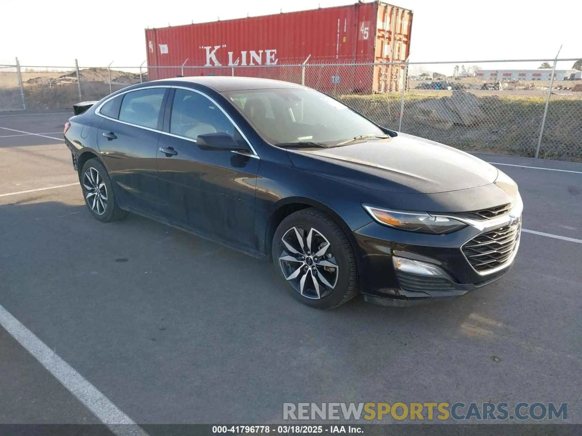 1 Photograph of a damaged car 1G1ZG5STXMF036040 CHEVROLET MALIBU 2021