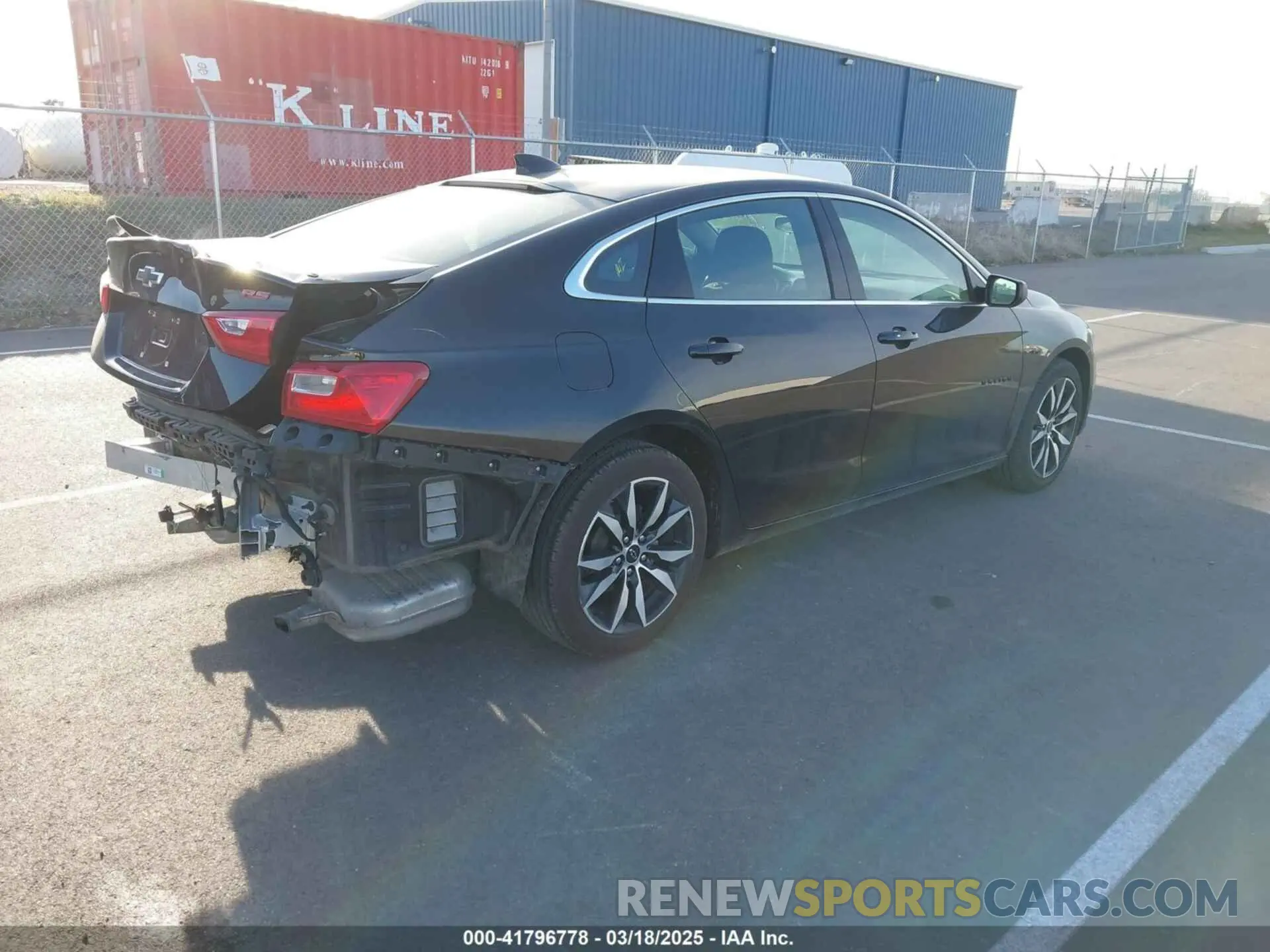 4 Photograph of a damaged car 1G1ZG5STXMF036040 CHEVROLET MALIBU 2021