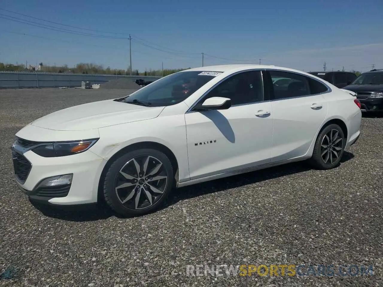 1 Photograph of a damaged car 1G1ZG5STXMF070236 CHEVROLET MALIBU 2021