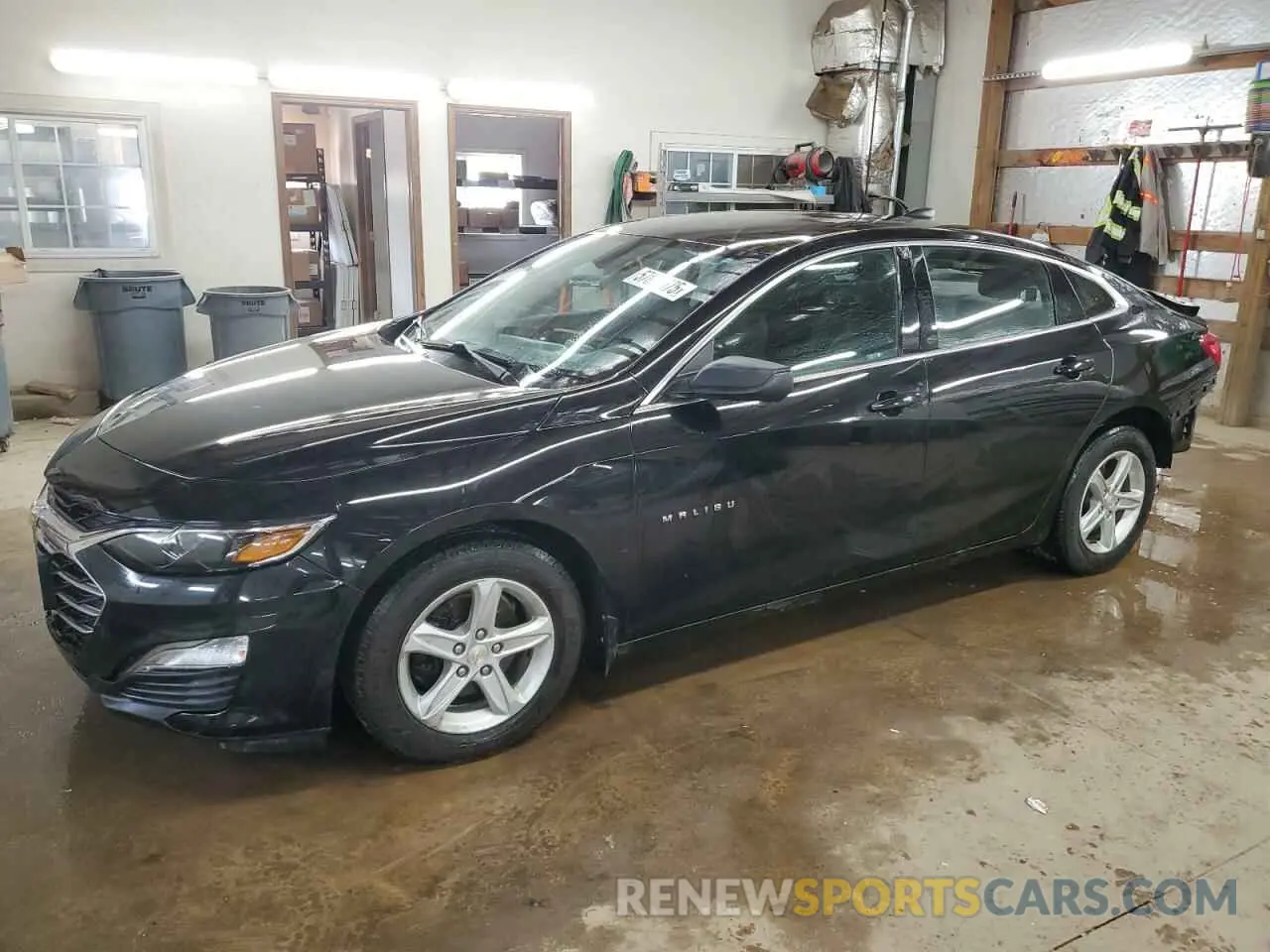 1 Photograph of a damaged car 1G1ZB5ST0NF189929 CHEVROLET MALIBU 2022