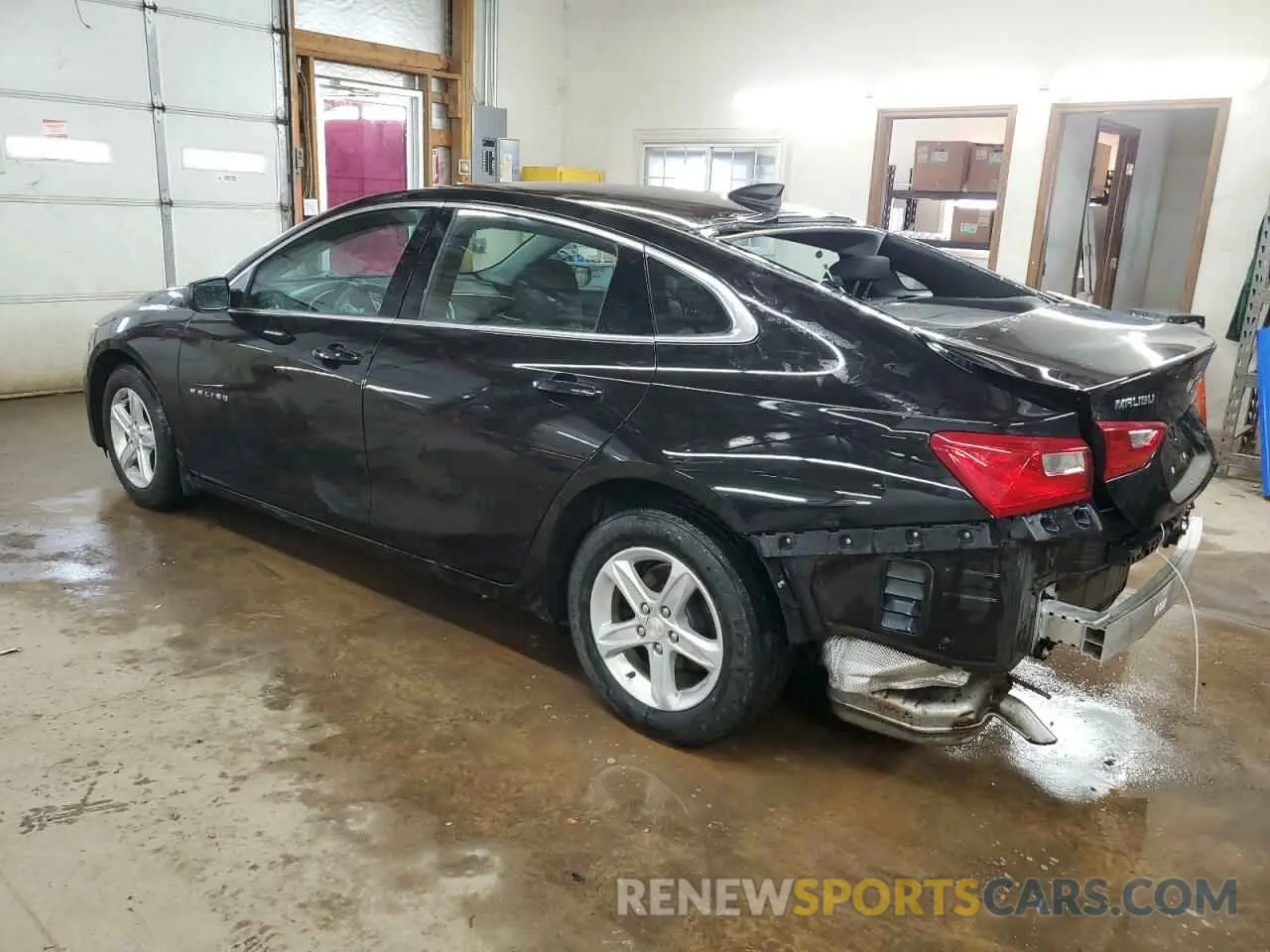2 Photograph of a damaged car 1G1ZB5ST0NF189929 CHEVROLET MALIBU 2022