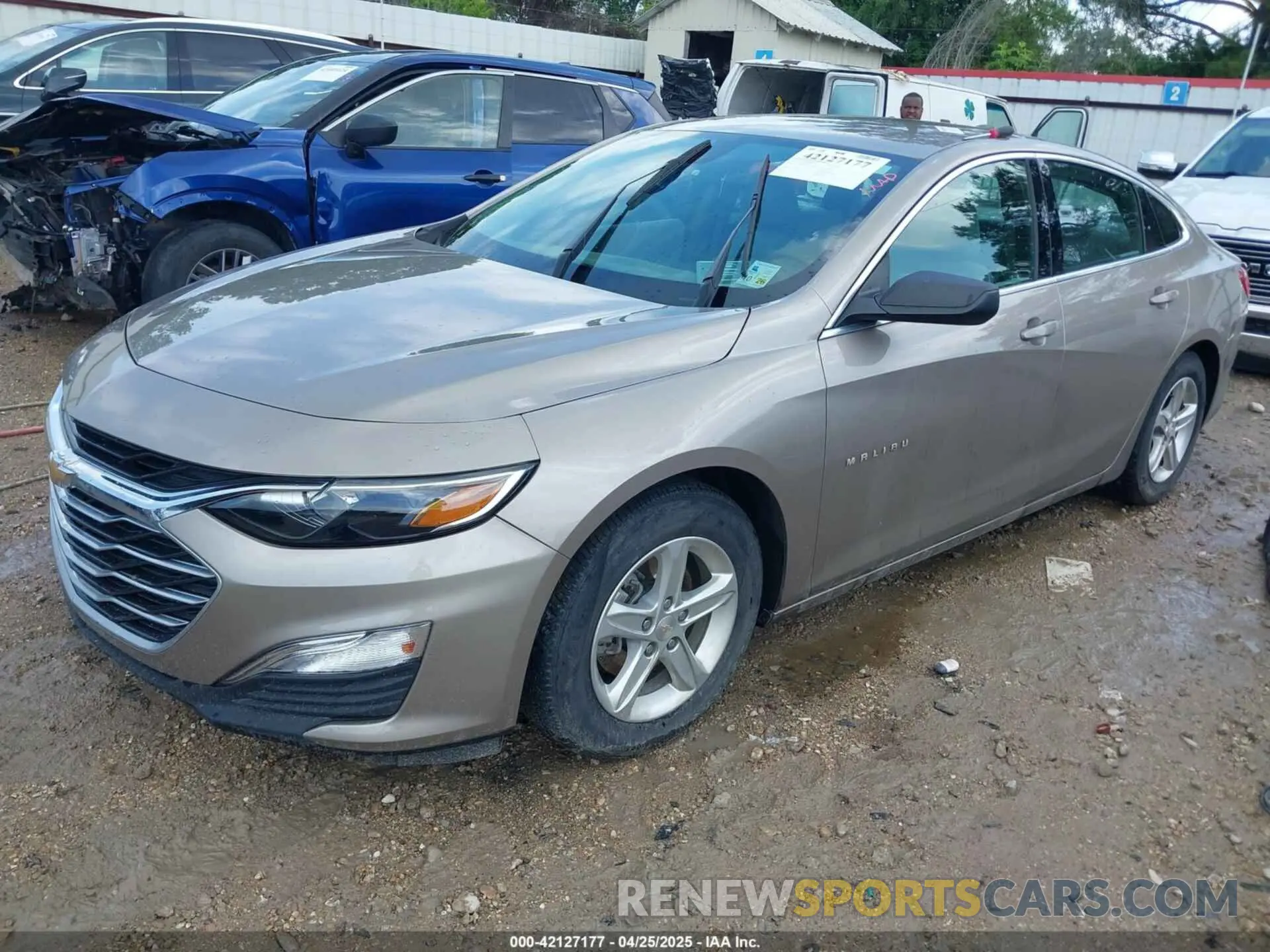 2 Photograph of a damaged car 1G1ZB5ST0NF205773 CHEVROLET MALIBU 2022
