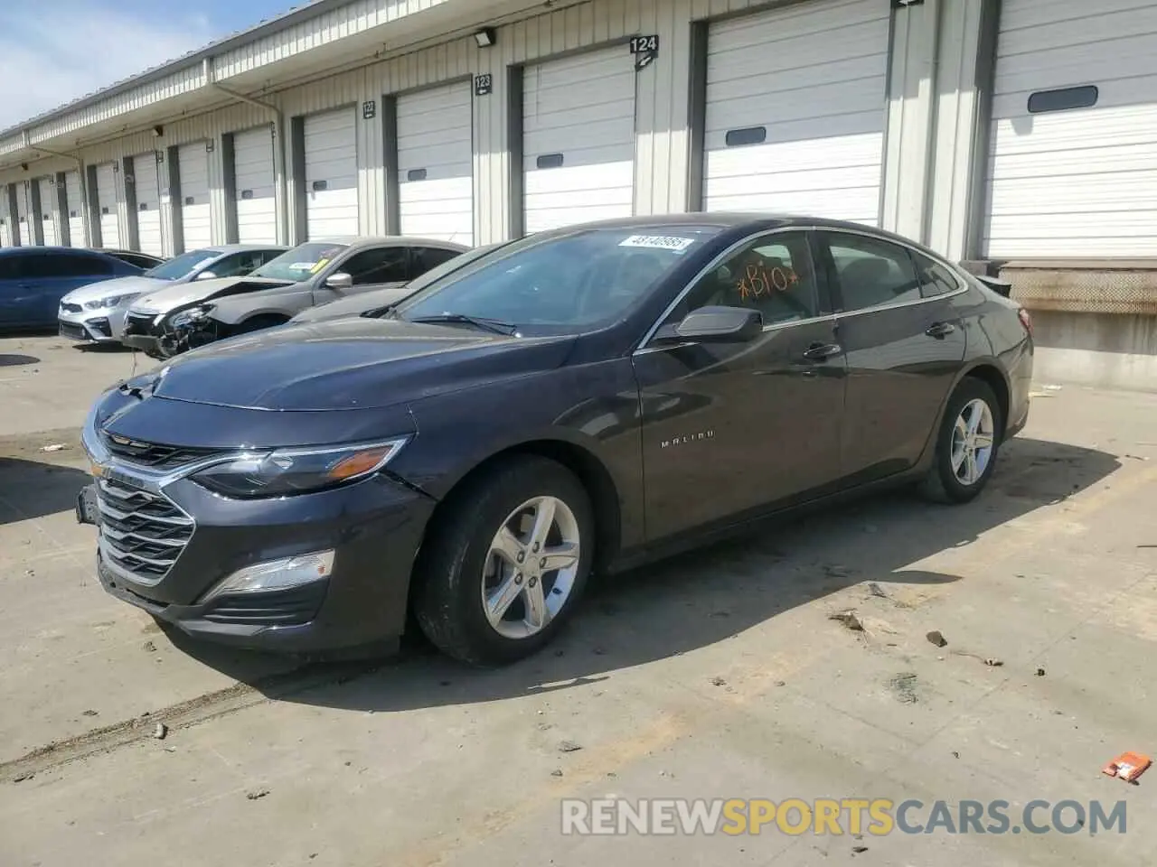 1 Photograph of a damaged car 1G1ZB5ST1NF187381 CHEVROLET MALIBU 2022