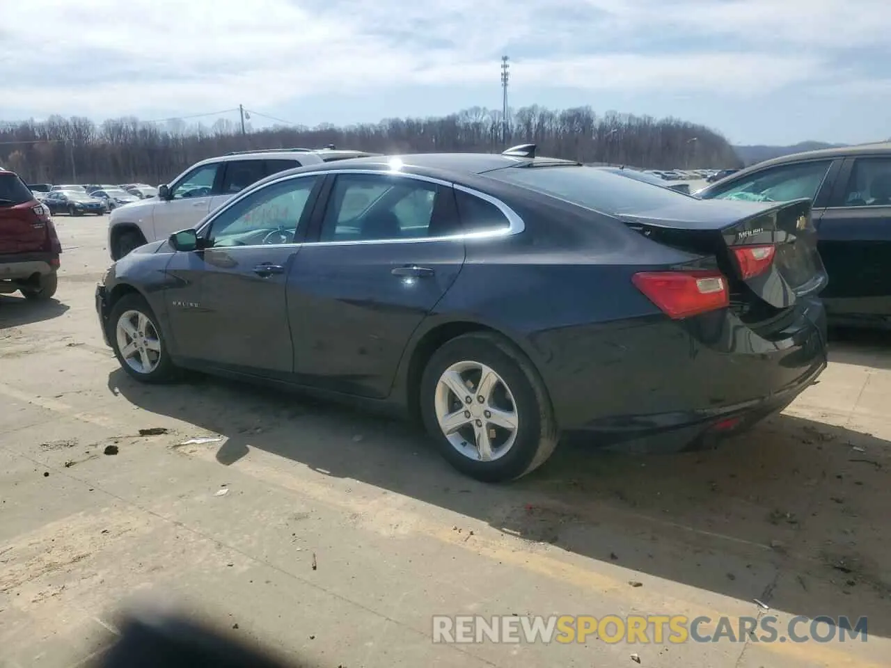 2 Photograph of a damaged car 1G1ZB5ST1NF187381 CHEVROLET MALIBU 2022