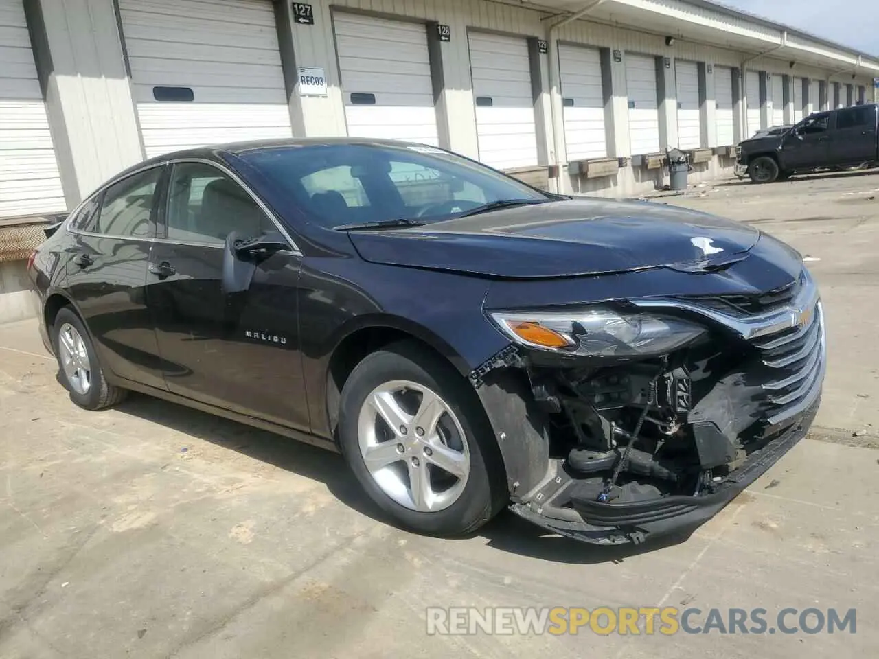 4 Photograph of a damaged car 1G1ZB5ST1NF187381 CHEVROLET MALIBU 2022
