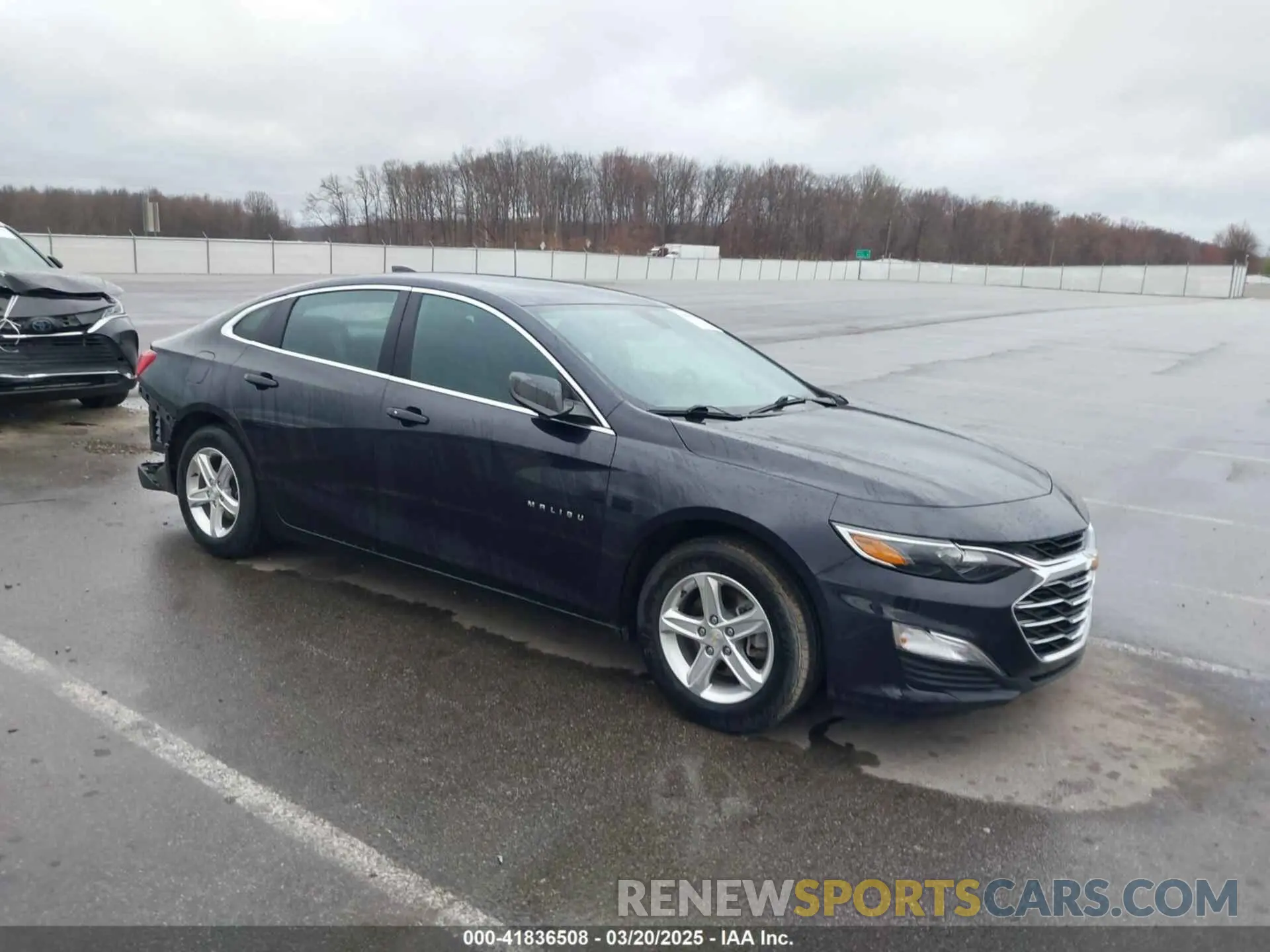 1 Photograph of a damaged car 1G1ZB5ST1NF189454 CHEVROLET MALIBU 2022