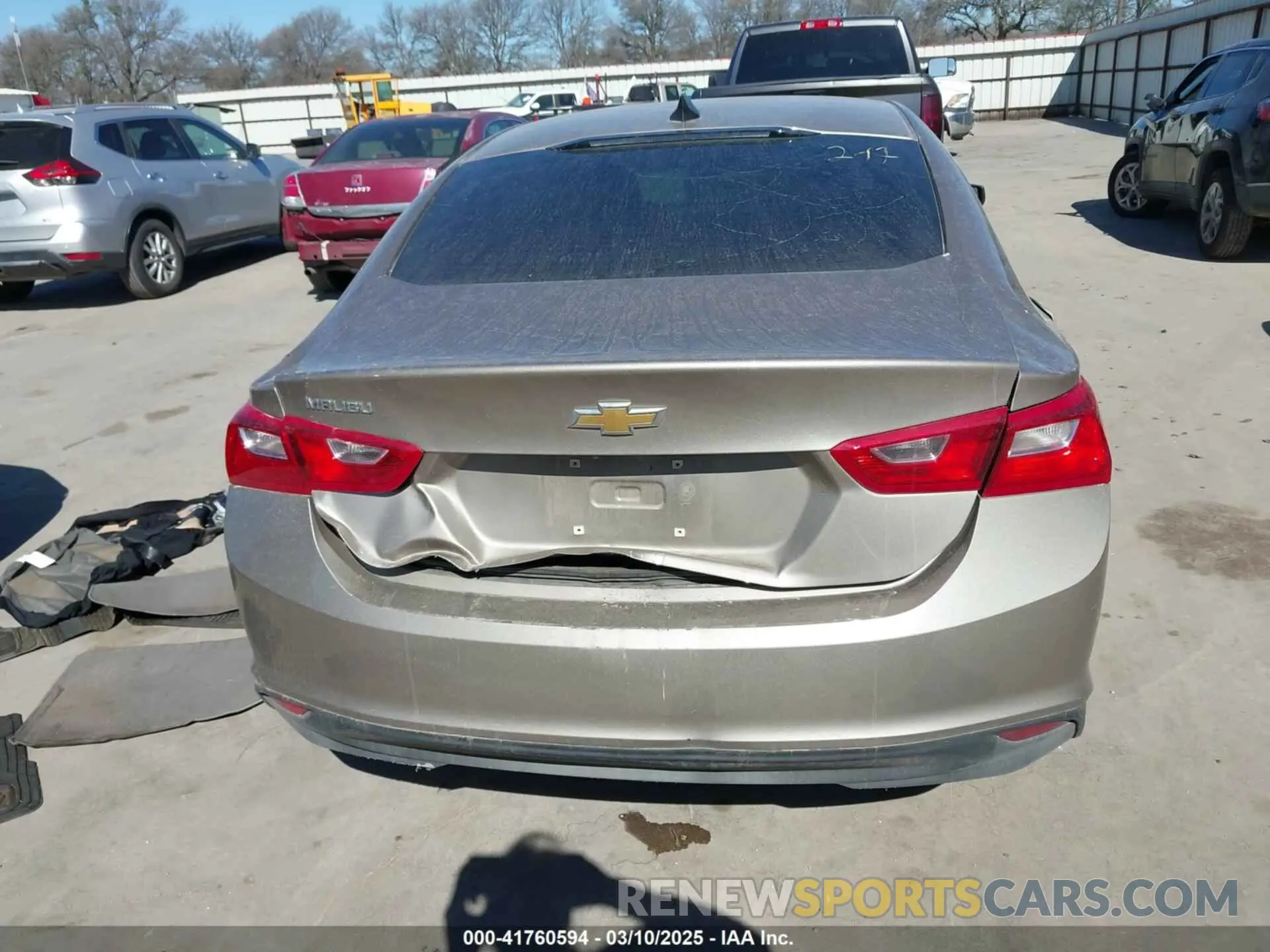 16 Photograph of a damaged car 1G1ZB5ST1NF190538 CHEVROLET MALIBU 2022