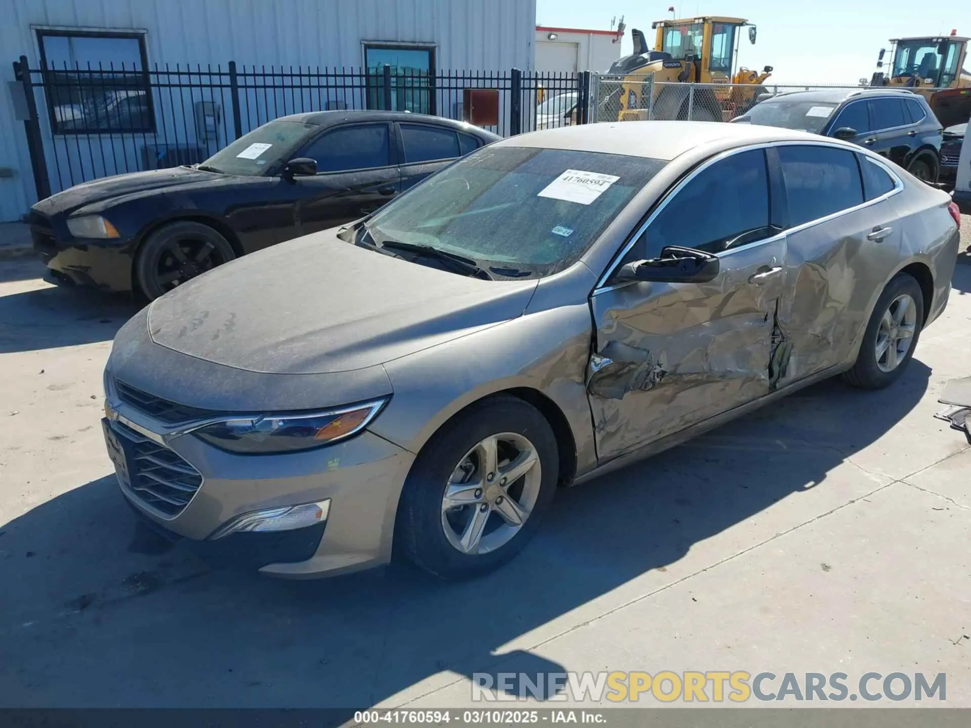 2 Photograph of a damaged car 1G1ZB5ST1NF190538 CHEVROLET MALIBU 2022