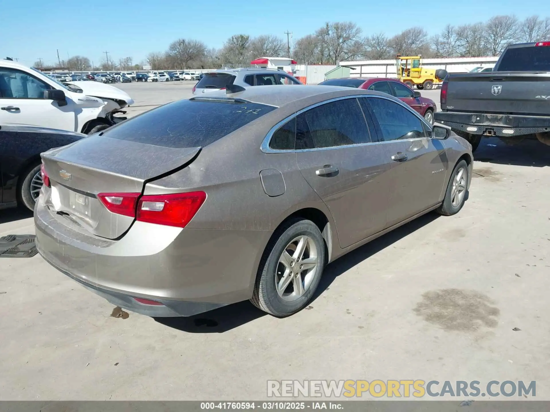 4 Photograph of a damaged car 1G1ZB5ST1NF190538 CHEVROLET MALIBU 2022