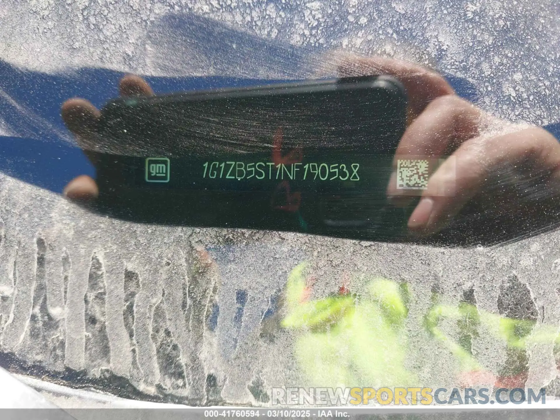 9 Photograph of a damaged car 1G1ZB5ST1NF190538 CHEVROLET MALIBU 2022