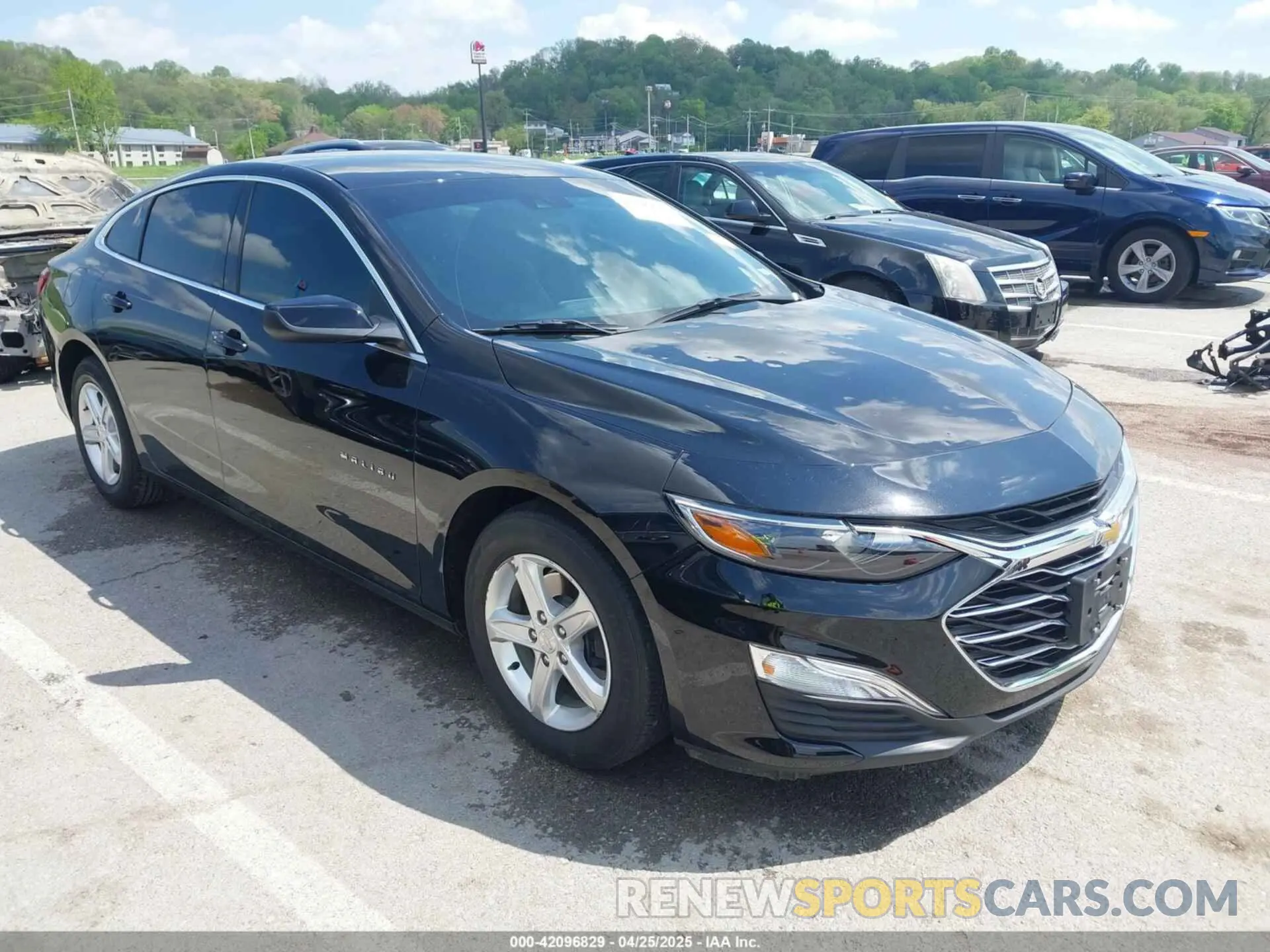 1 Photograph of a damaged car 1G1ZB5ST1NF207936 CHEVROLET MALIBU 2022