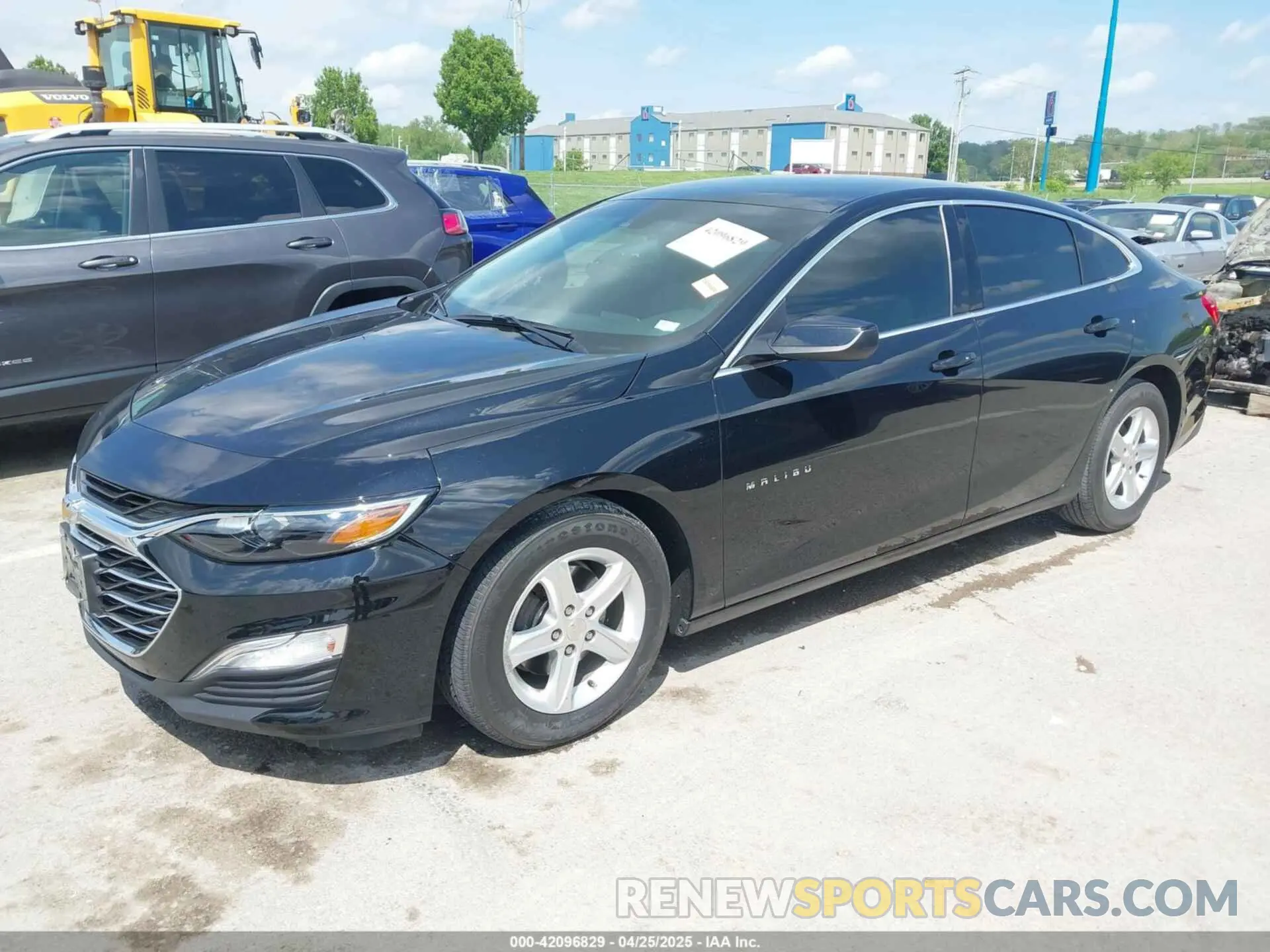 2 Photograph of a damaged car 1G1ZB5ST1NF207936 CHEVROLET MALIBU 2022