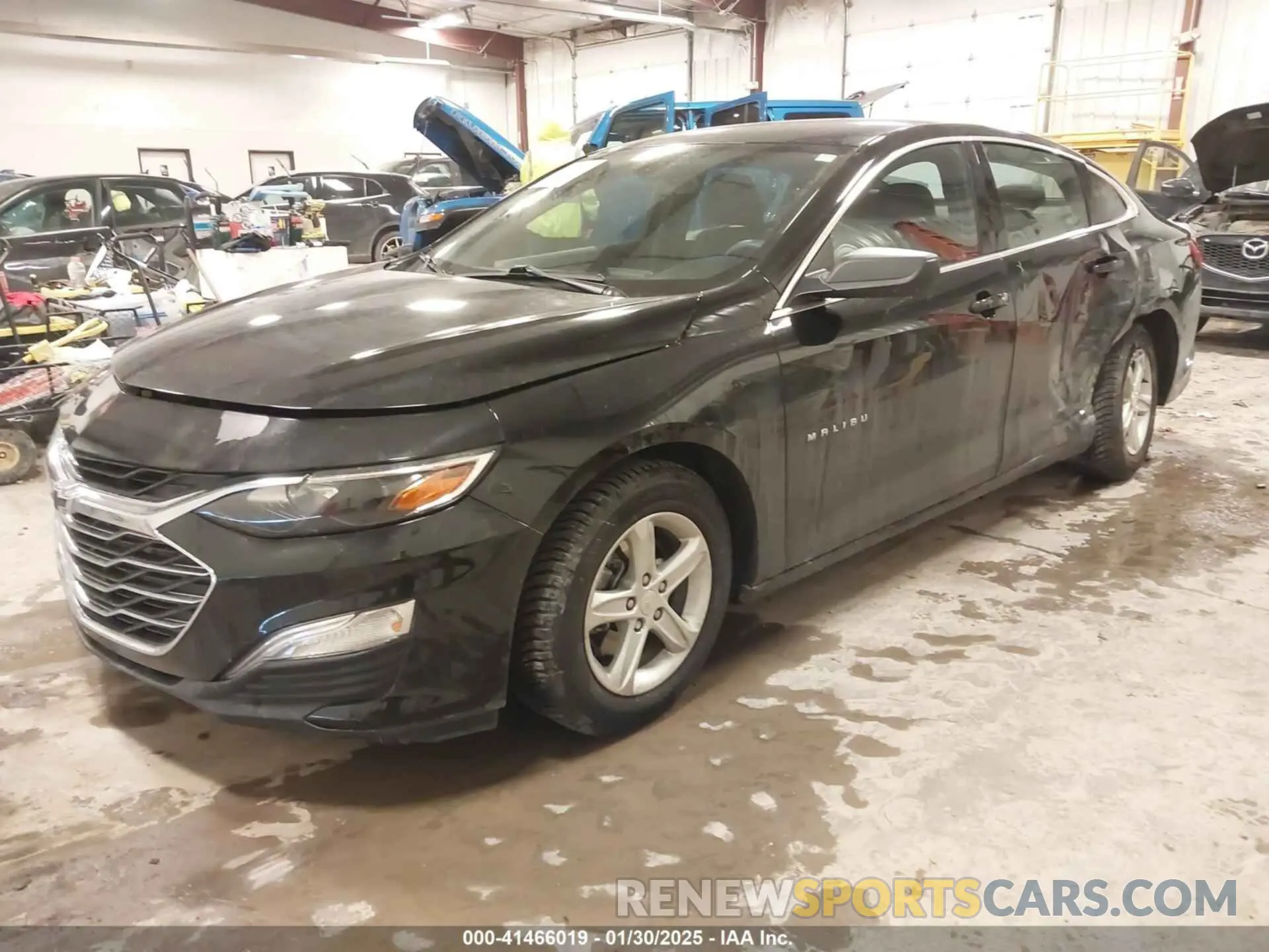 2 Photograph of a damaged car 1G1ZB5ST1NF207984 CHEVROLET MALIBU 2022