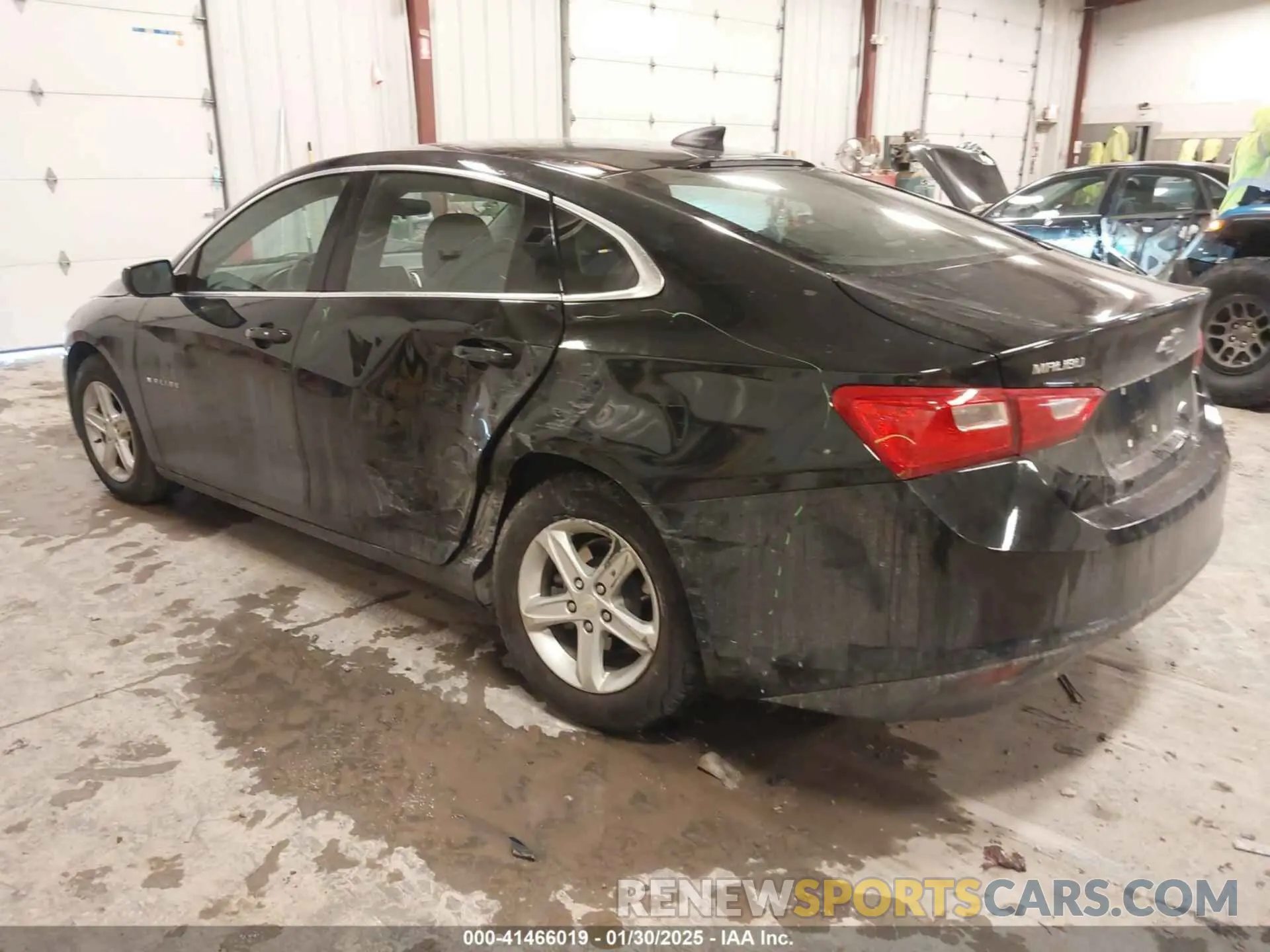3 Photograph of a damaged car 1G1ZB5ST1NF207984 CHEVROLET MALIBU 2022