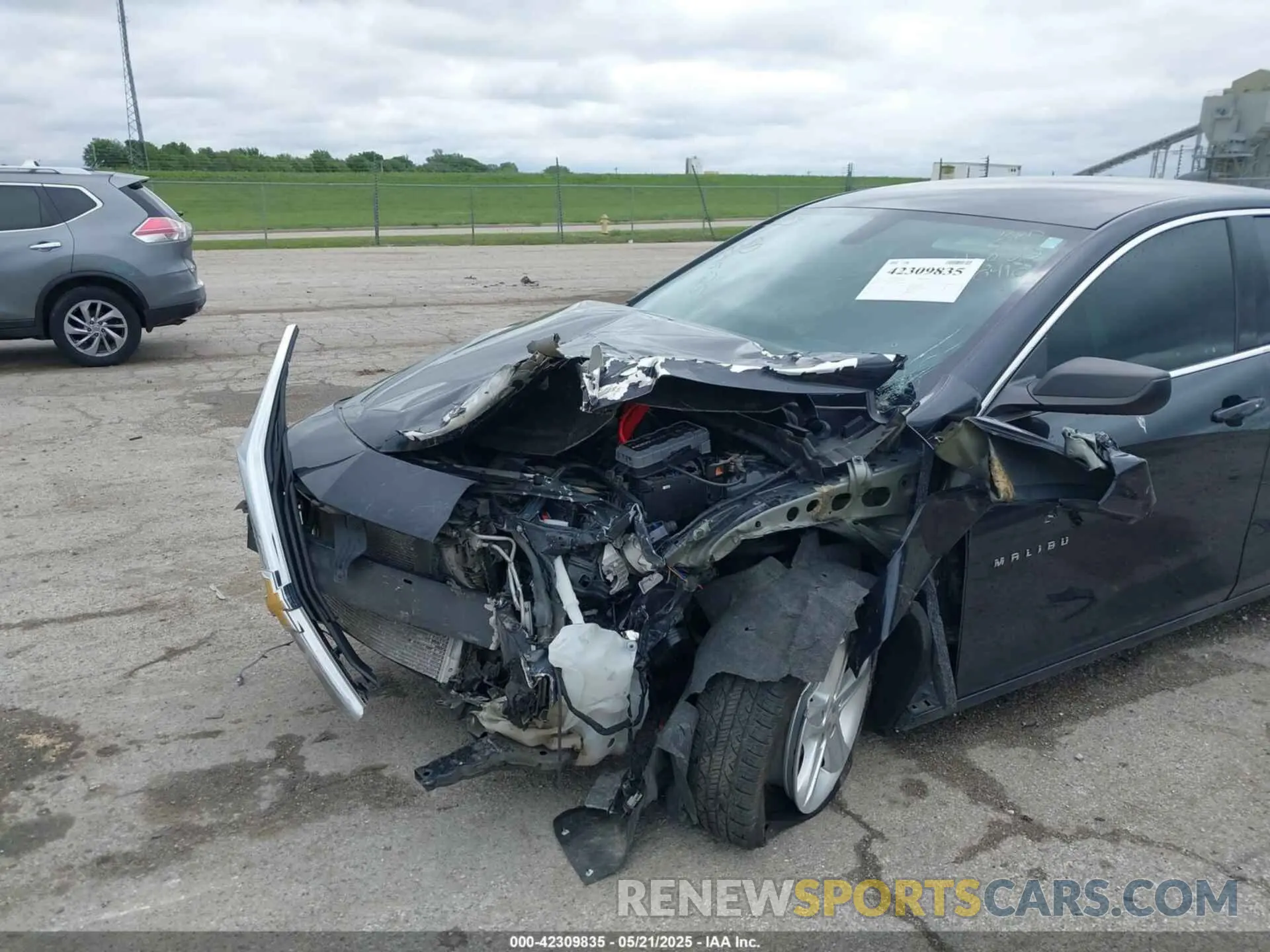 6 Photograph of a damaged car 1G1ZB5ST1NF208410 CHEVROLET MALIBU 2022