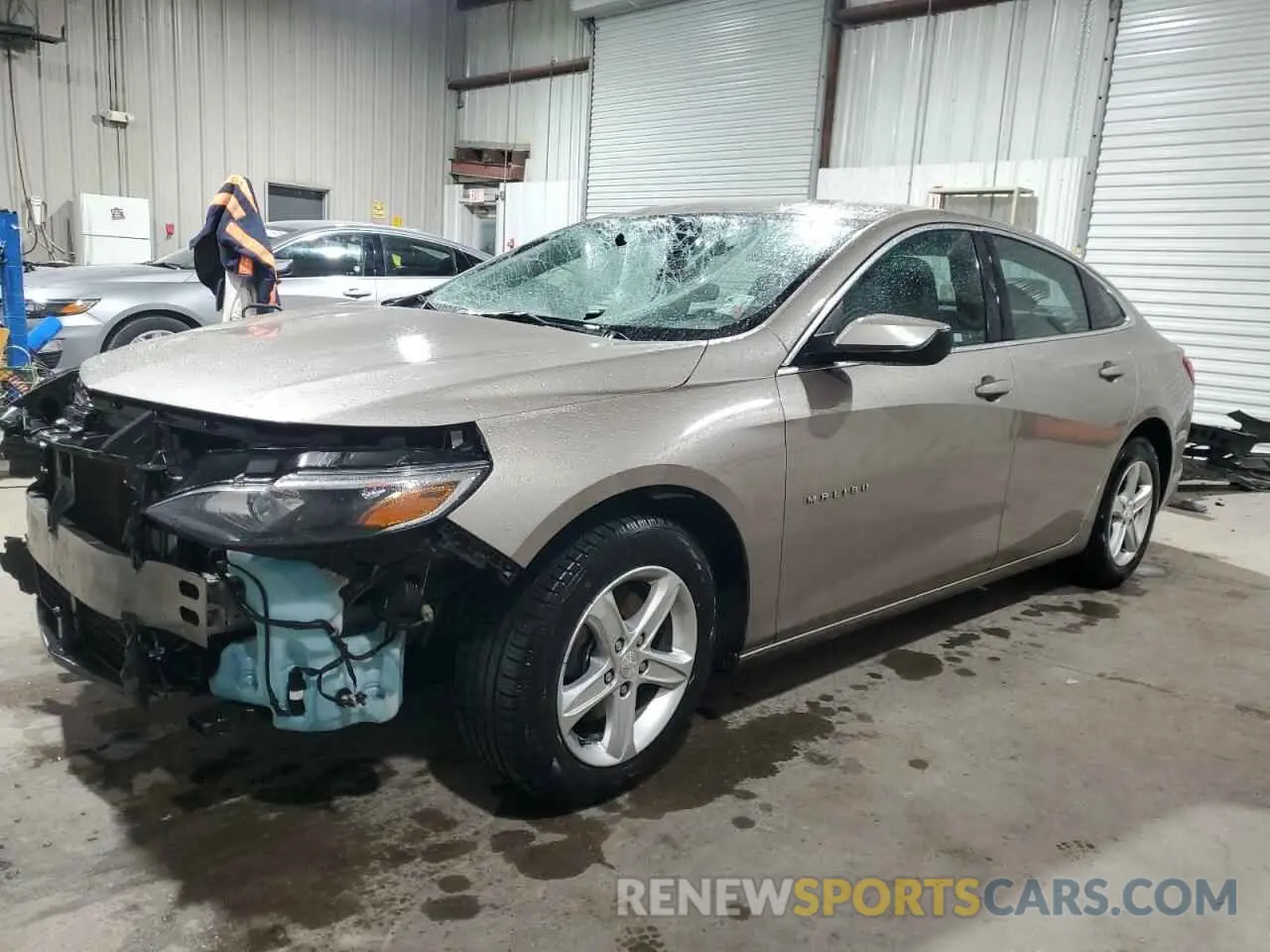 1 Photograph of a damaged car 1G1ZB5ST1NF211274 CHEVROLET MALIBU 2022