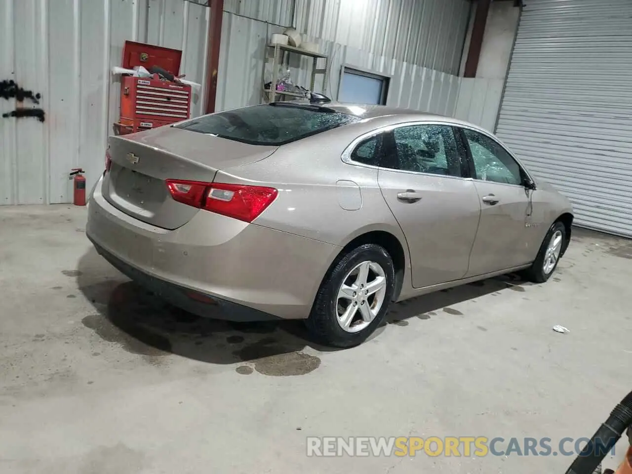 3 Photograph of a damaged car 1G1ZB5ST1NF211274 CHEVROLET MALIBU 2022