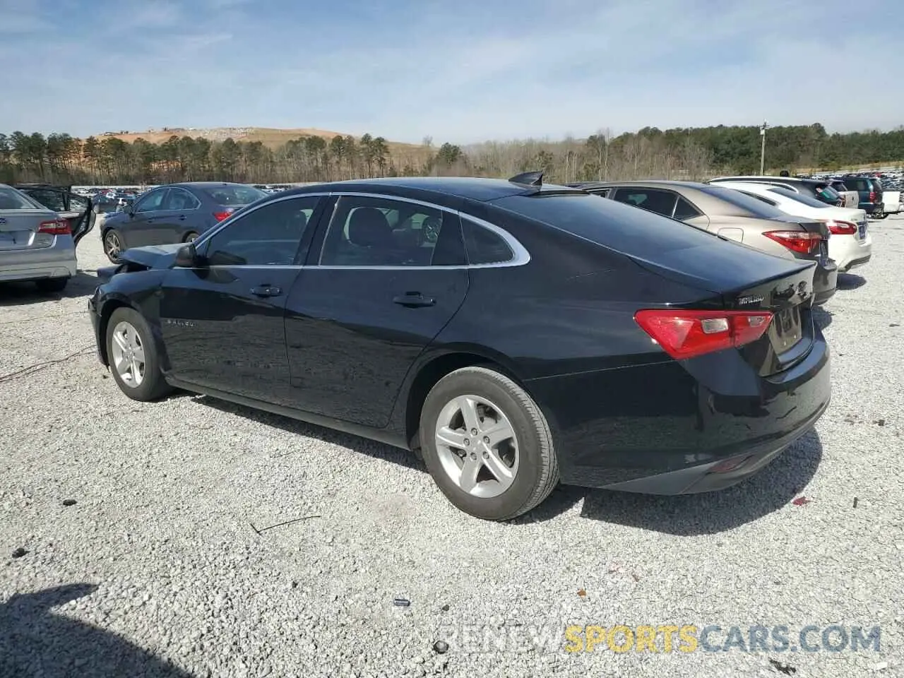 2 Photograph of a damaged car 1G1ZB5ST2NF189463 CHEVROLET MALIBU 2022