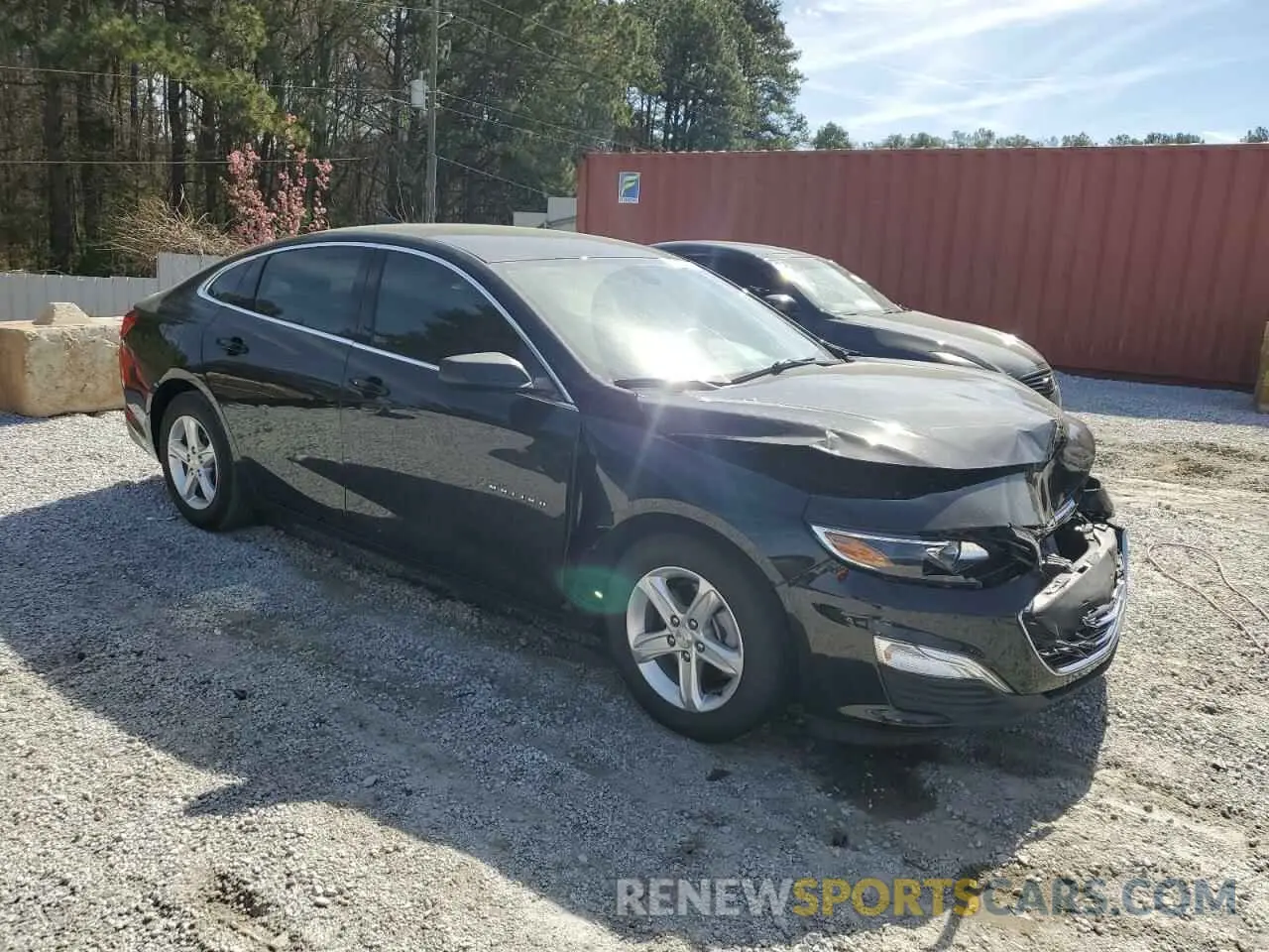 4 Photograph of a damaged car 1G1ZB5ST2NF189463 CHEVROLET MALIBU 2022