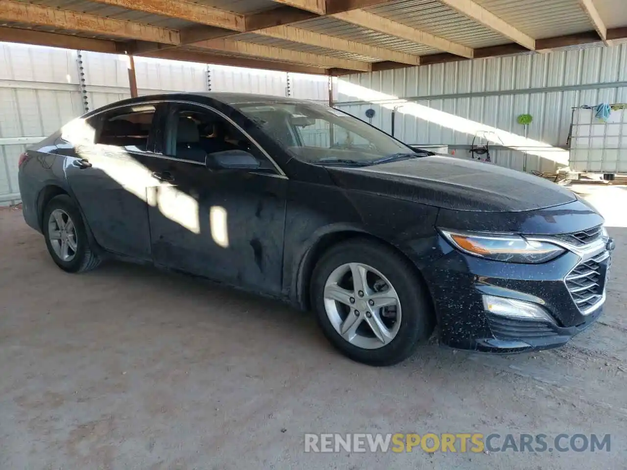 4 Photograph of a damaged car 1G1ZB5ST2NF193027 CHEVROLET MALIBU 2022