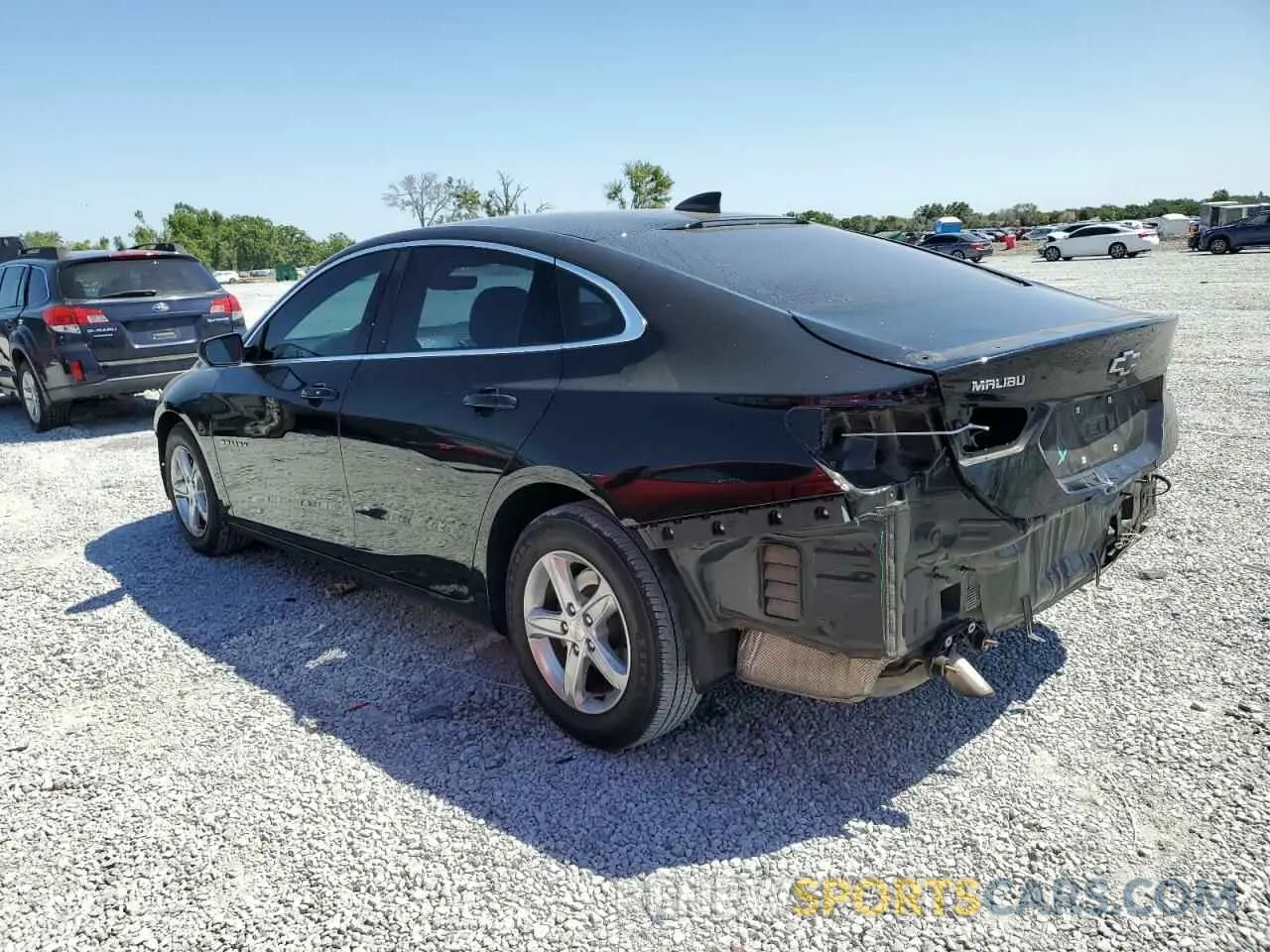 2 Photograph of a damaged car 1G1ZB5ST2NF197577 CHEVROLET MALIBU 2022