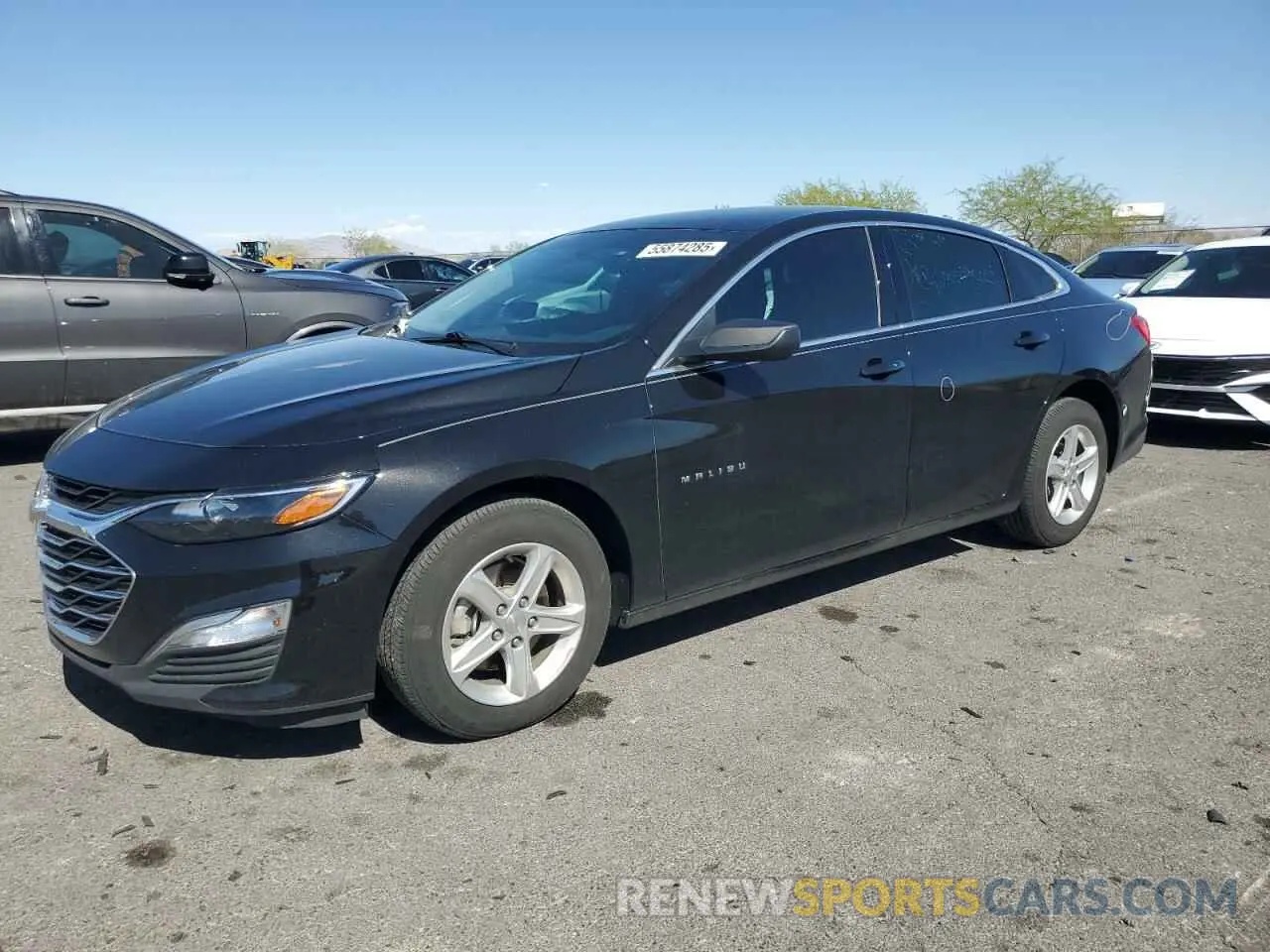1 Photograph of a damaged car 1G1ZB5ST2NF205449 CHEVROLET MALIBU 2022