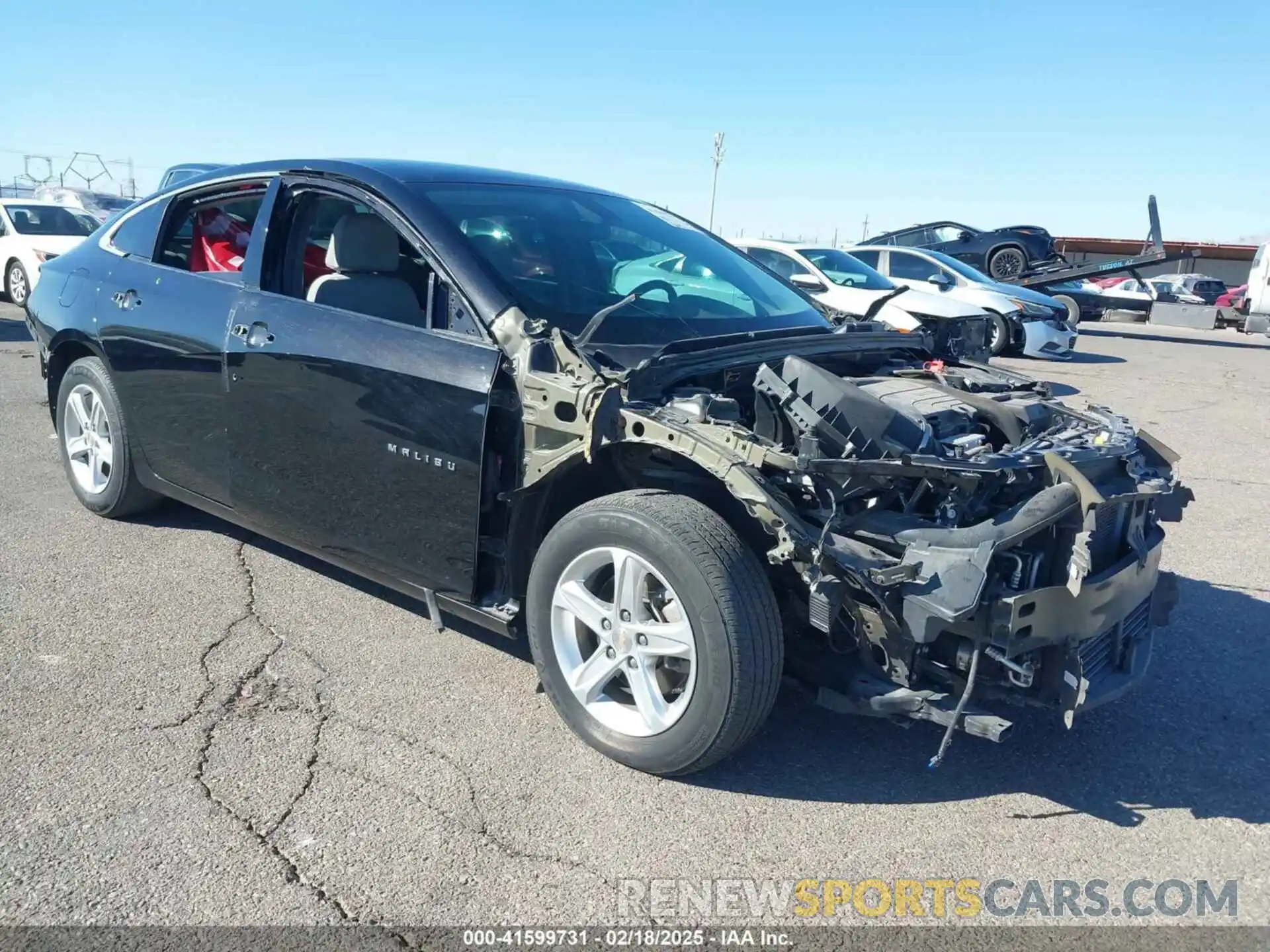 6 Photograph of a damaged car 1G1ZB5ST2NF212952 CHEVROLET MALIBU 2022