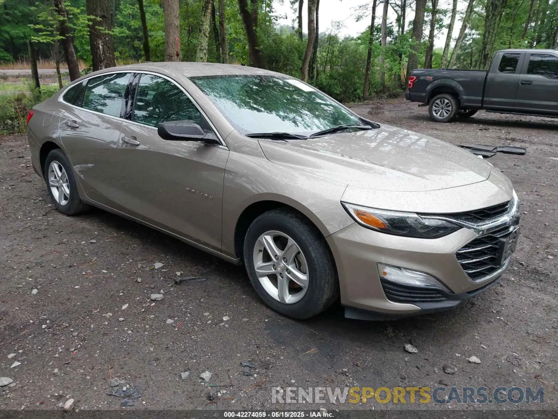 1 Photograph of a damaged car 1G1ZB5ST2NF214832 CHEVROLET MALIBU 2022