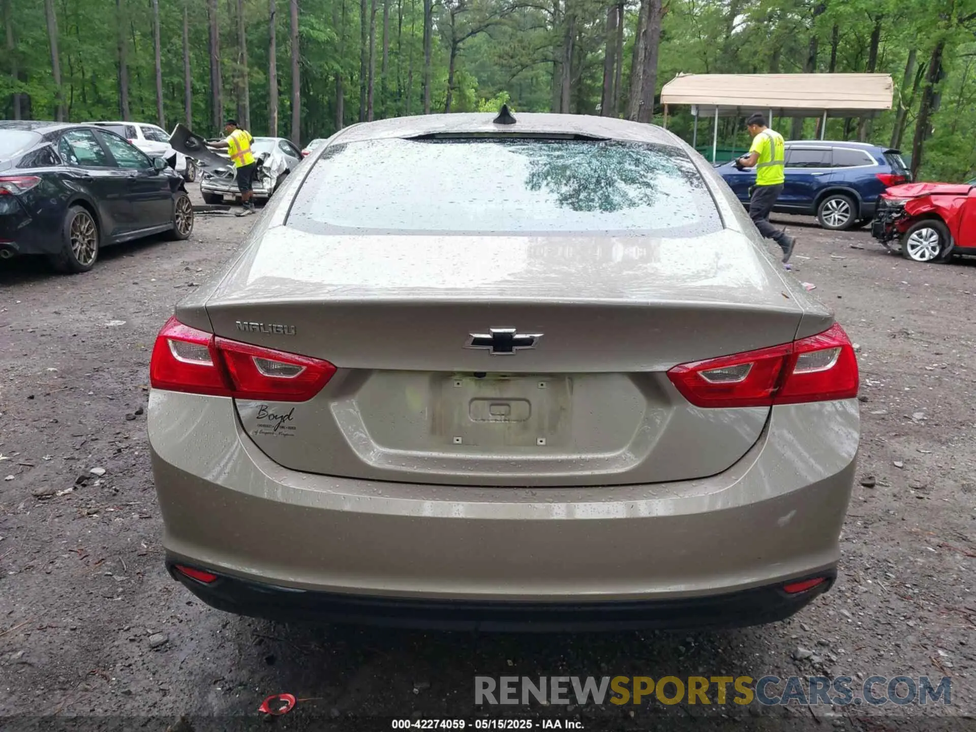 16 Photograph of a damaged car 1G1ZB5ST2NF214832 CHEVROLET MALIBU 2022