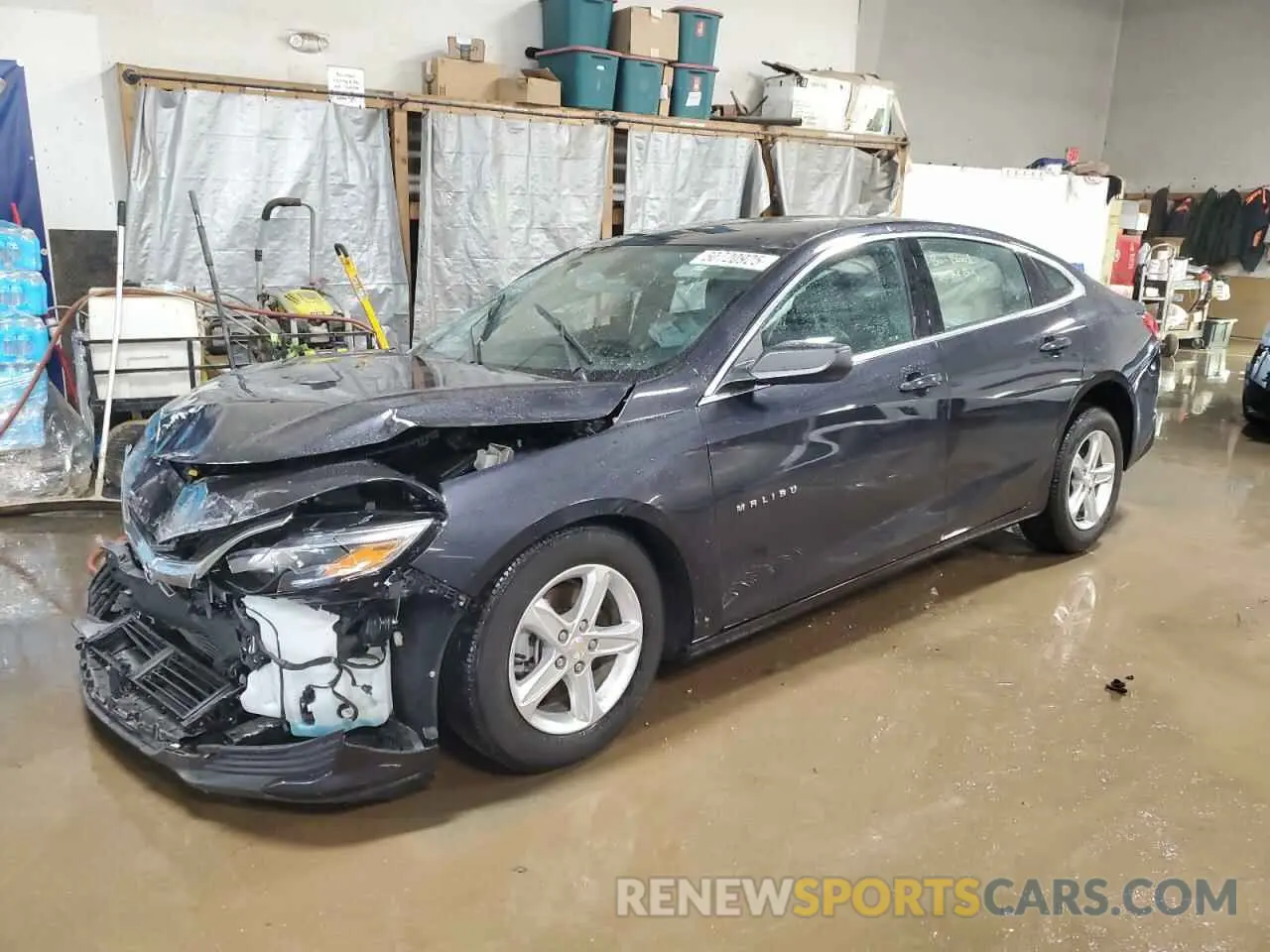 1 Photograph of a damaged car 1G1ZB5ST3NF182344 CHEVROLET MALIBU 2022