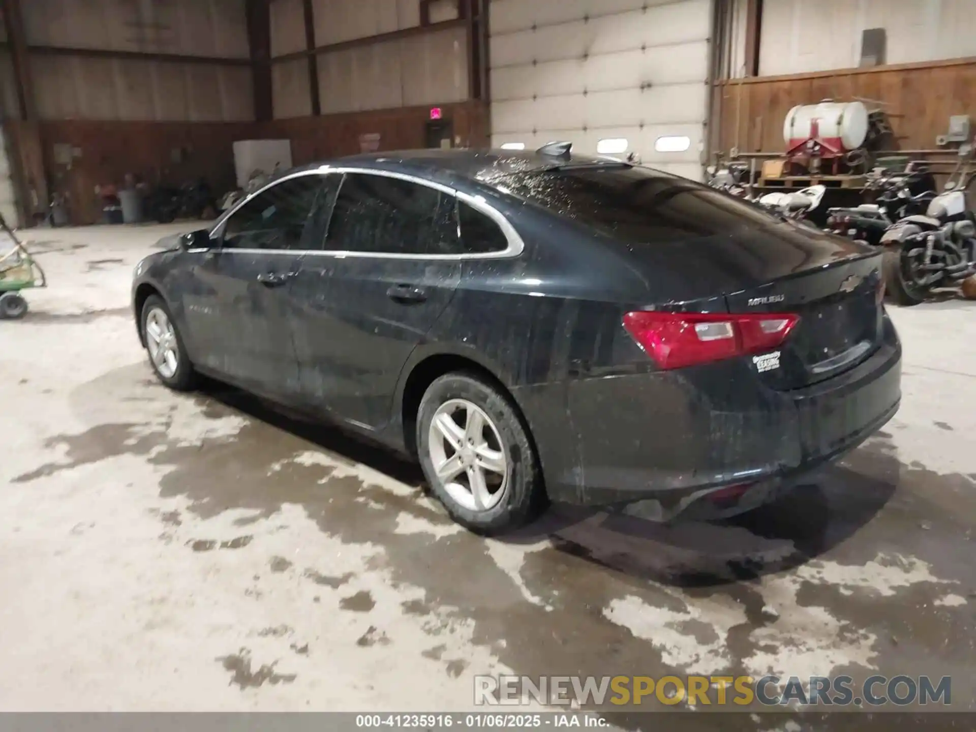 3 Photograph of a damaged car 1G1ZB5ST3NF186796 CHEVROLET MALIBU 2022