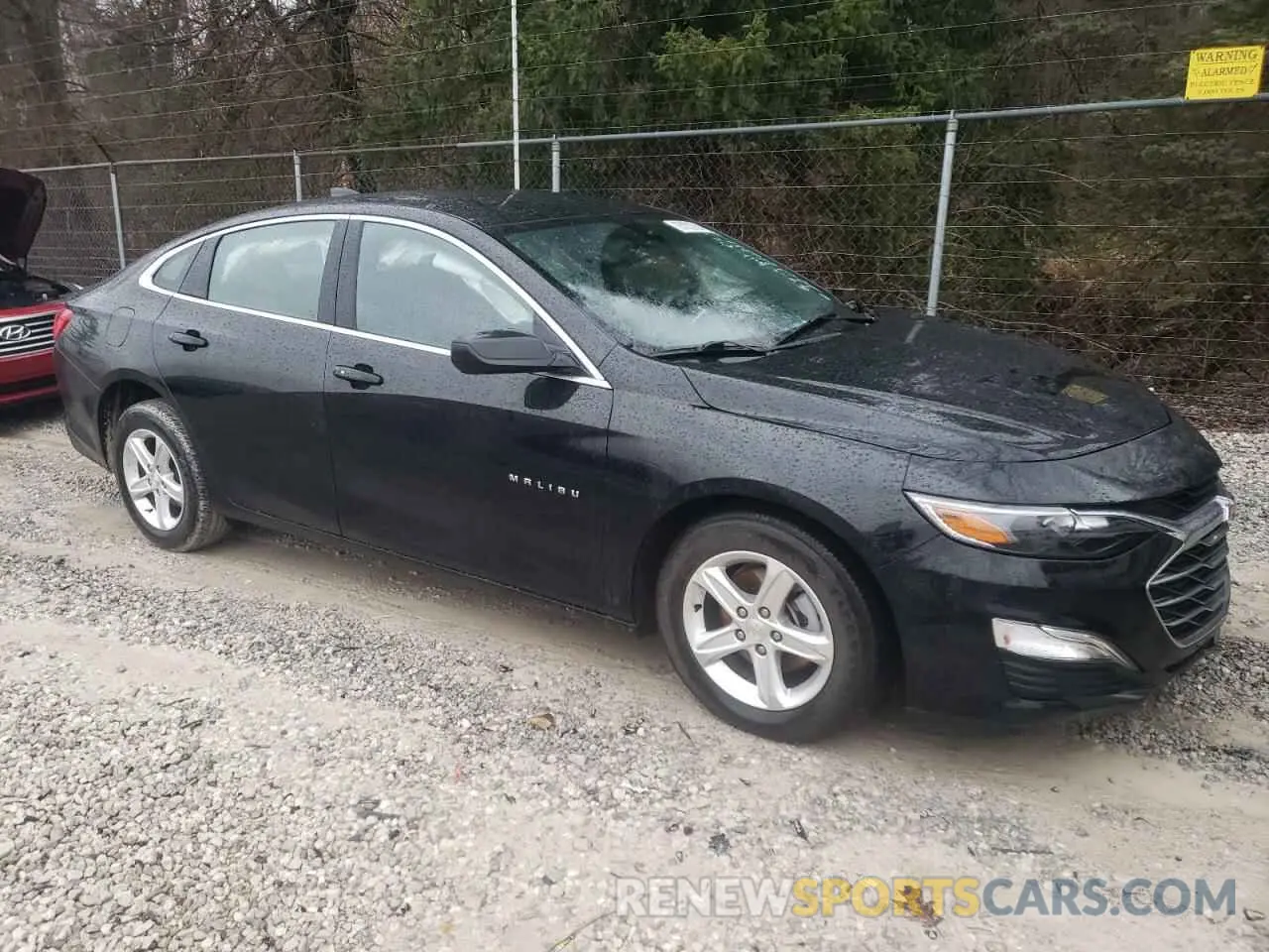 4 Photograph of a damaged car 1G1ZB5ST3NF187706 CHEVROLET MALIBU 2022