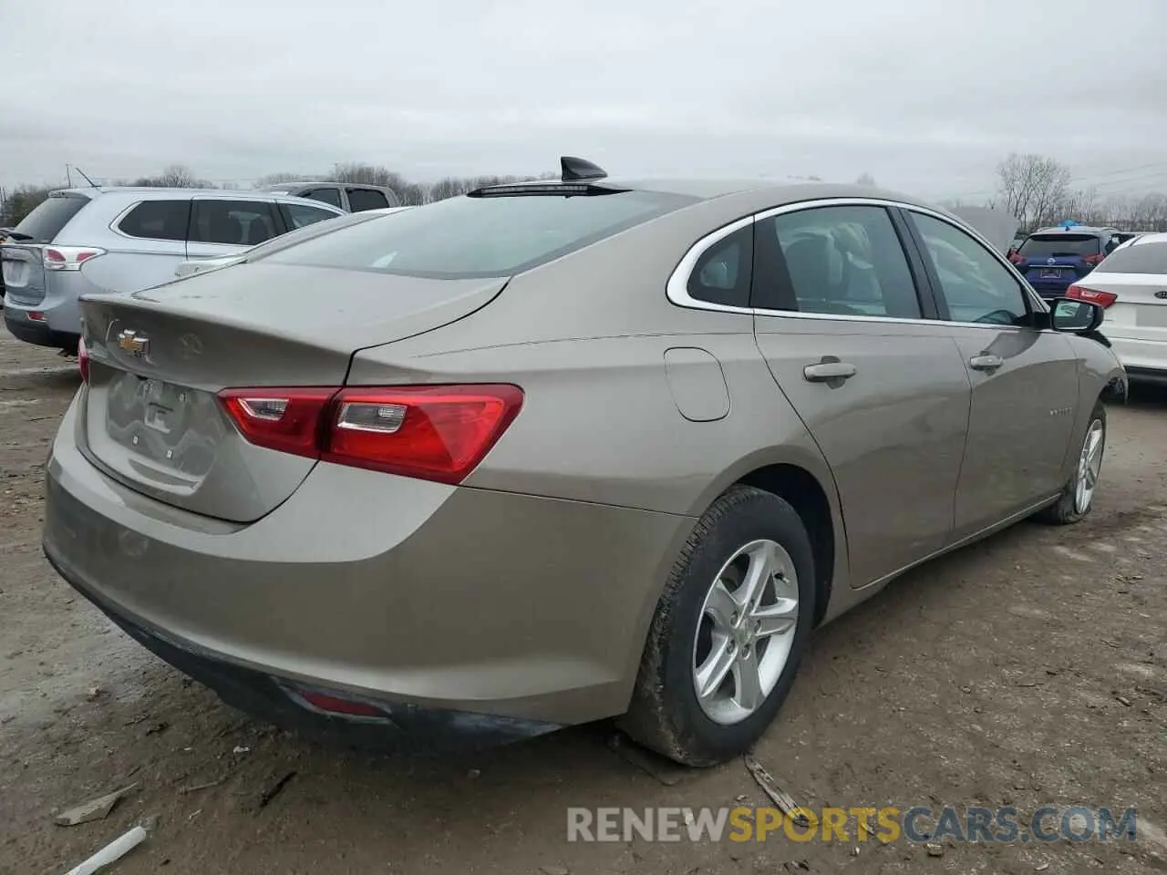 3 Photograph of a damaged car 1G1ZB5ST3NF188371 CHEVROLET MALIBU 2022