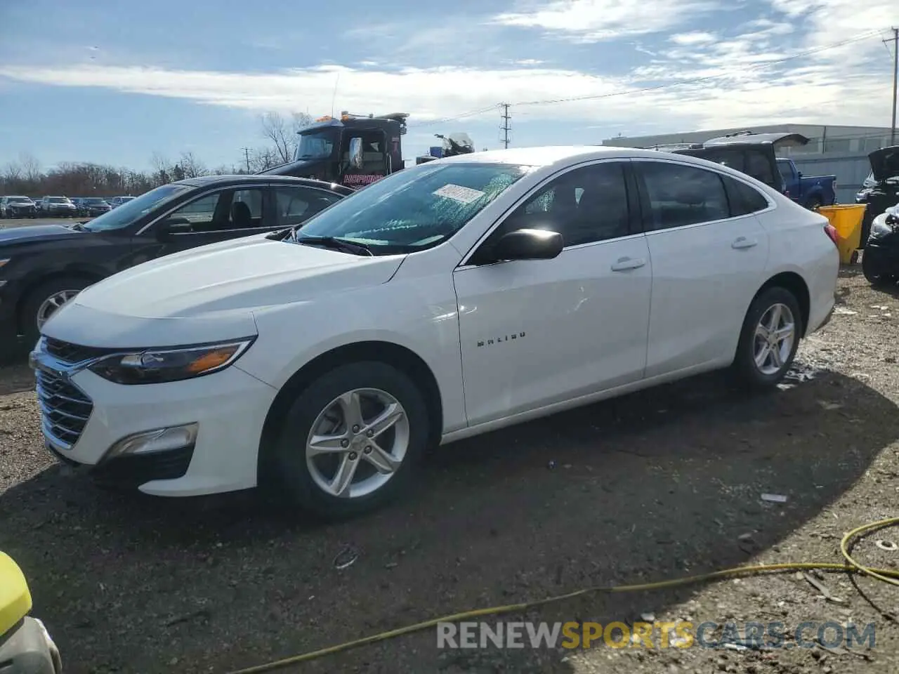 1 Photograph of a damaged car 1G1ZB5ST3NF188676 CHEVROLET MALIBU 2022
