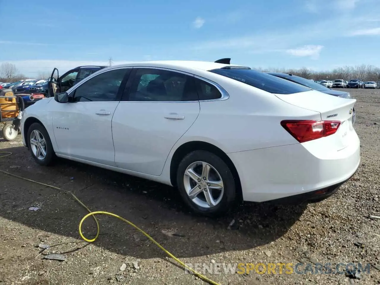 2 Photograph of a damaged car 1G1ZB5ST3NF188676 CHEVROLET MALIBU 2022