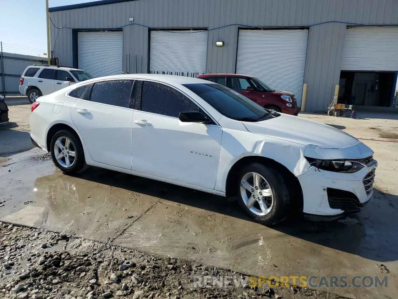 4 Photograph of a damaged car 1G1ZB5ST3NF191867 CHEVROLET MALIBU 2022