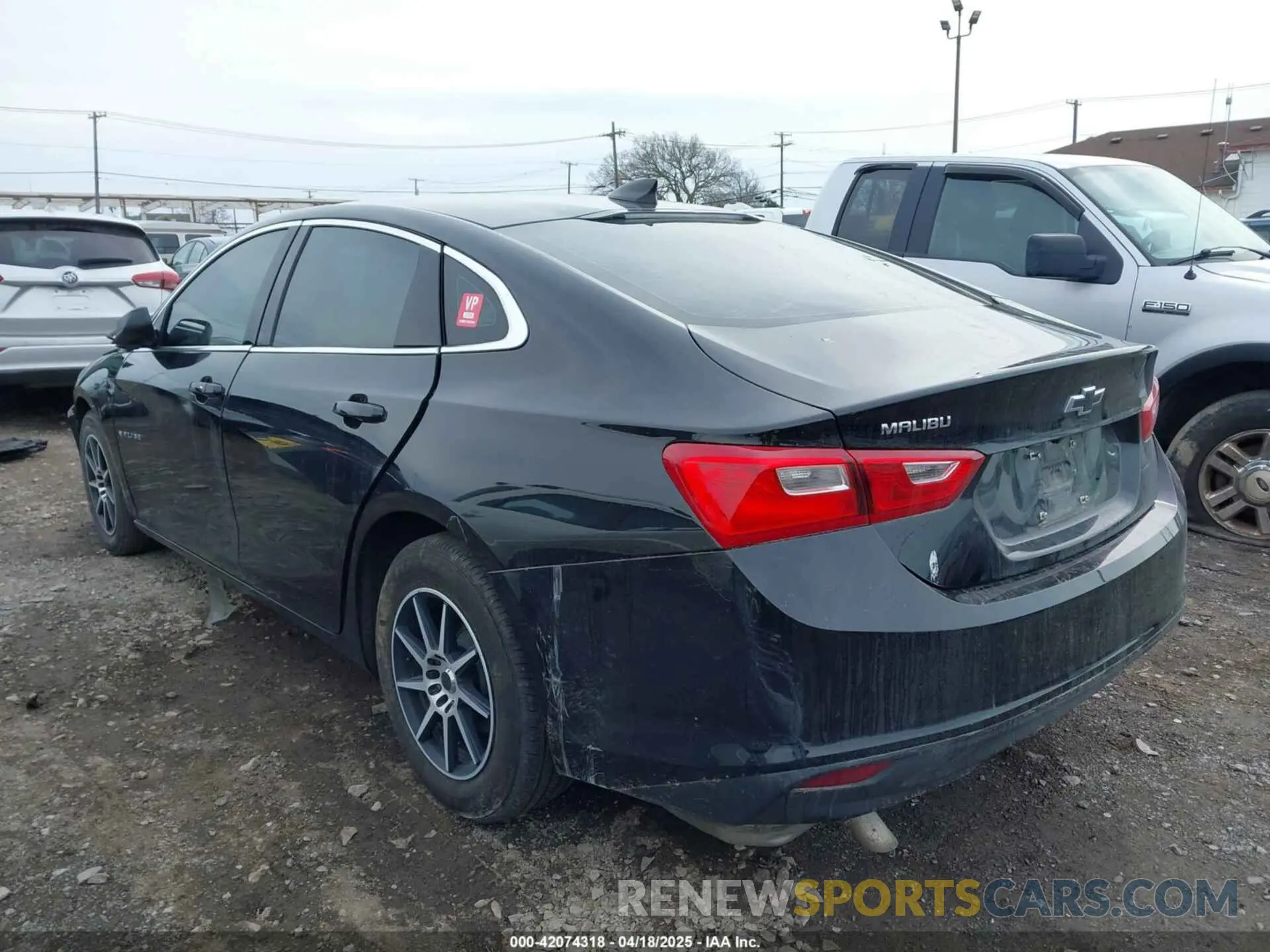 3 Photograph of a damaged car 1G1ZB5ST3NF211678 CHEVROLET MALIBU 2022