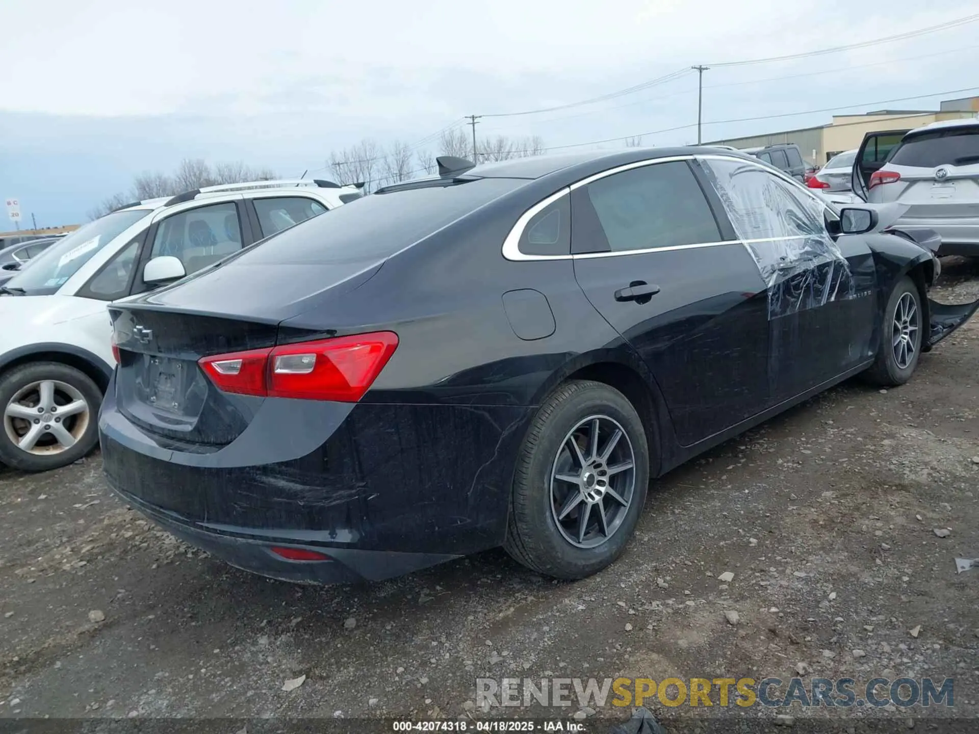 4 Photograph of a damaged car 1G1ZB5ST3NF211678 CHEVROLET MALIBU 2022