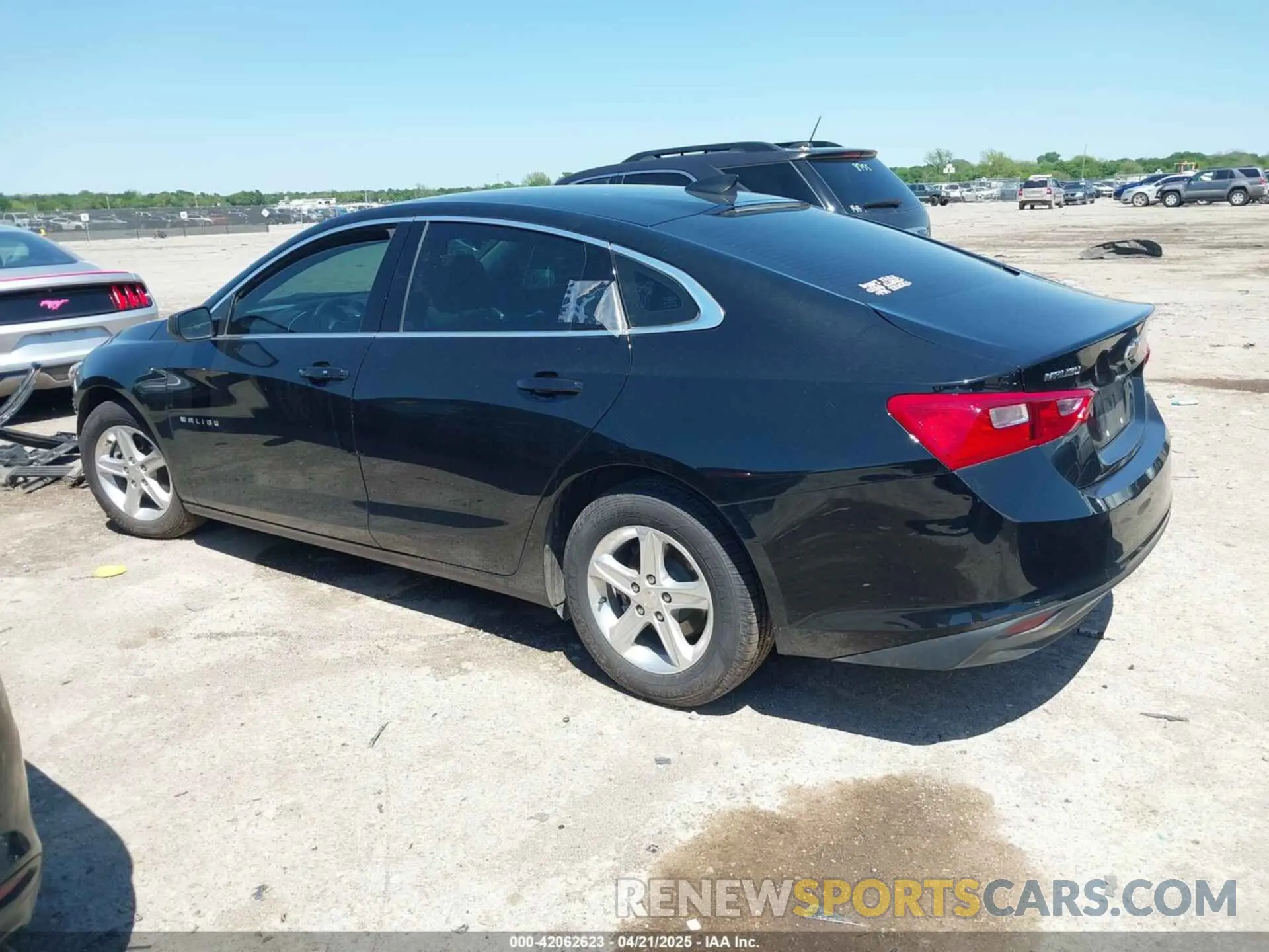 3 Photograph of a damaged car 1G1ZB5ST4NF188752 CHEVROLET MALIBU 2022