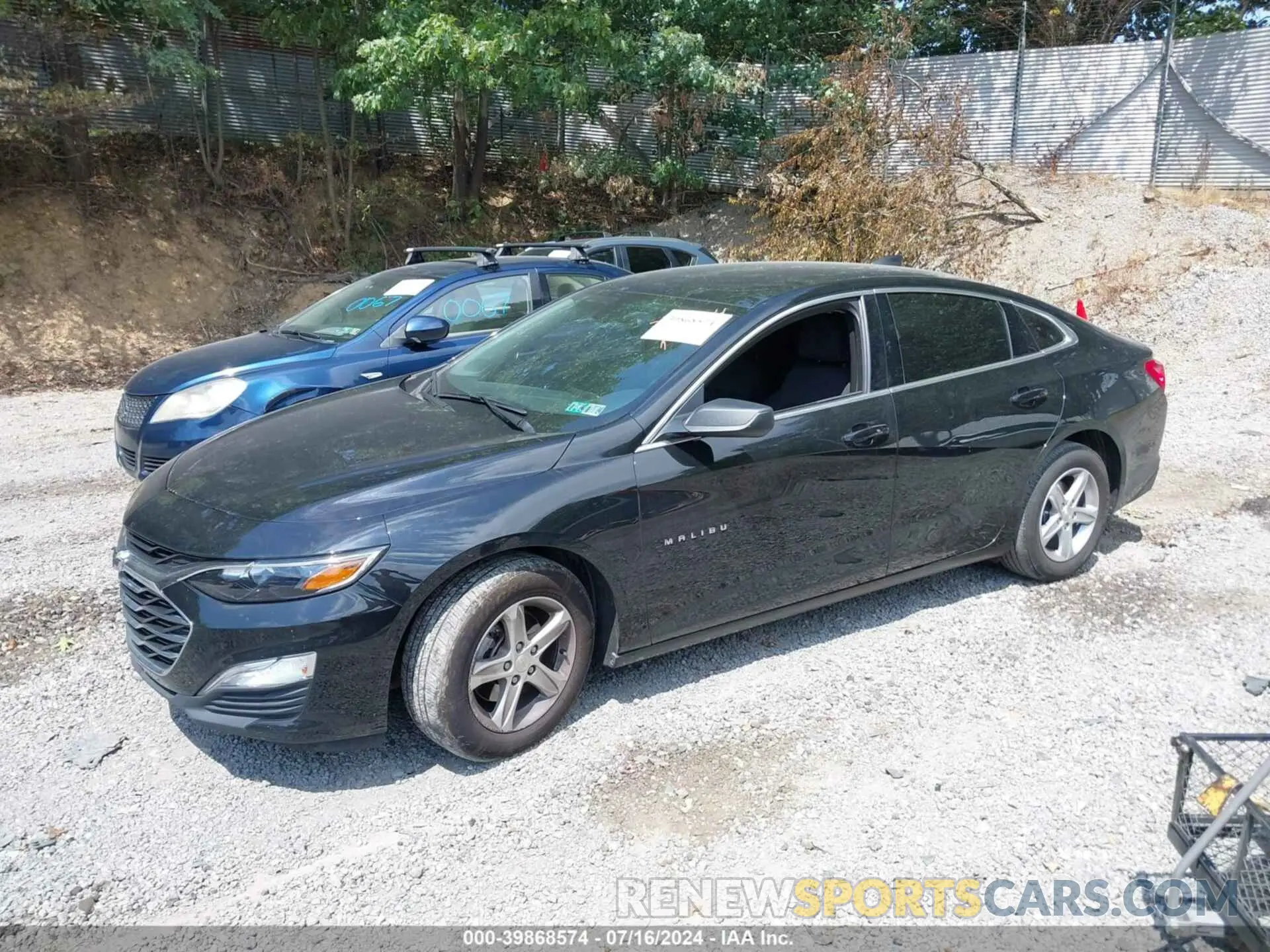 2 Photograph of a damaged car 1G1ZB5ST4NF189061 CHEVROLET MALIBU 2022