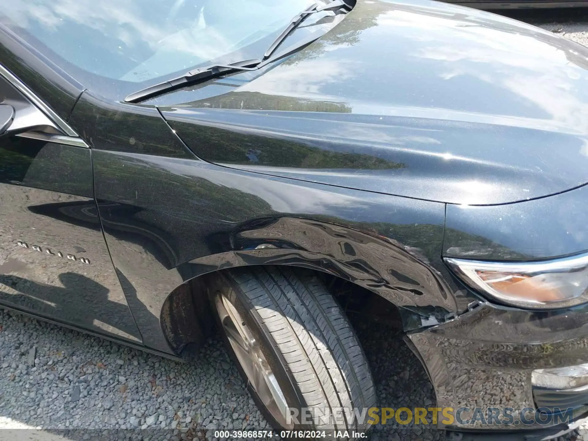 6 Photograph of a damaged car 1G1ZB5ST4NF189061 CHEVROLET MALIBU 2022