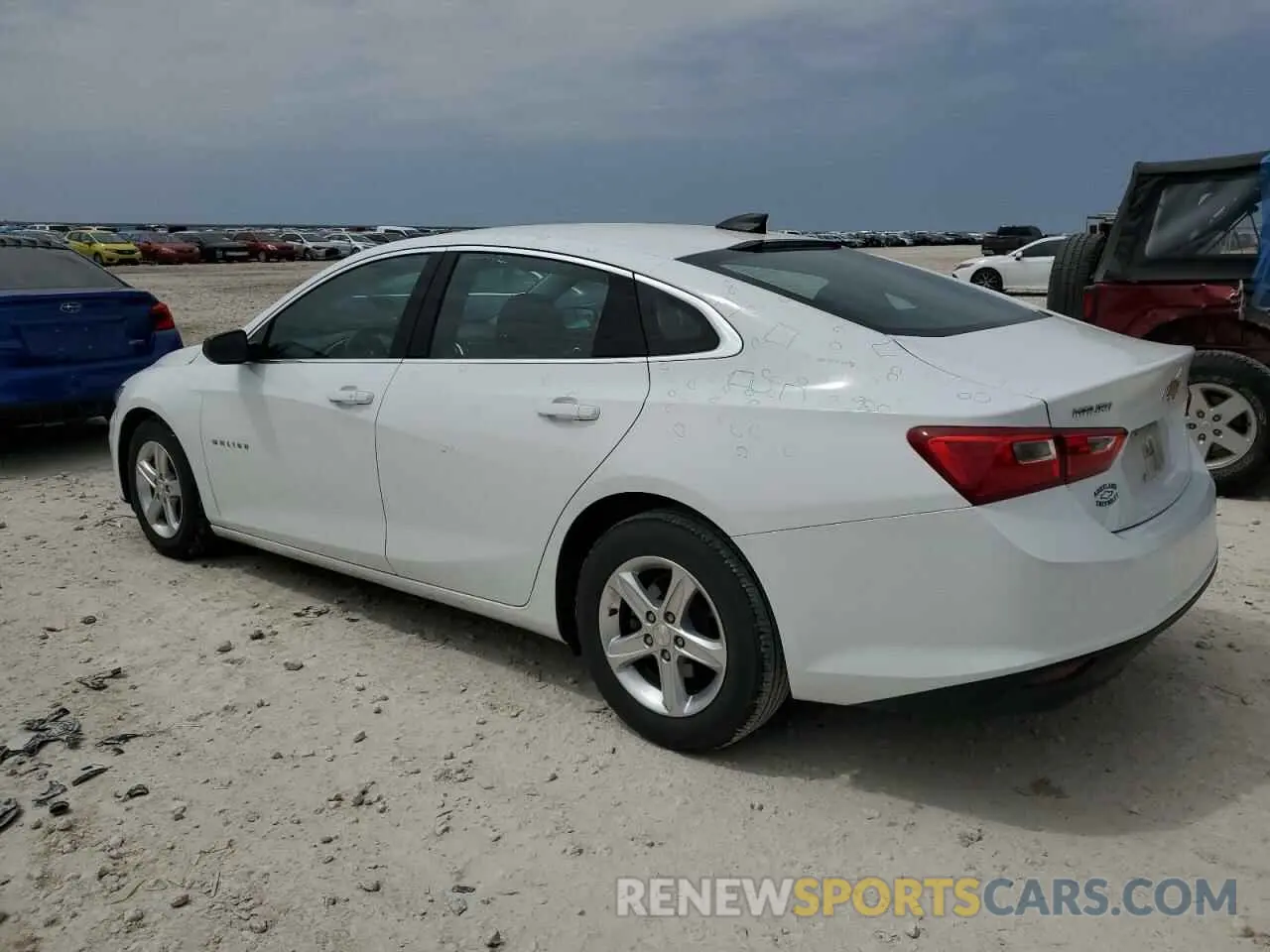 2 Photograph of a damaged car 1G1ZB5ST4NF191103 CHEVROLET MALIBU 2022